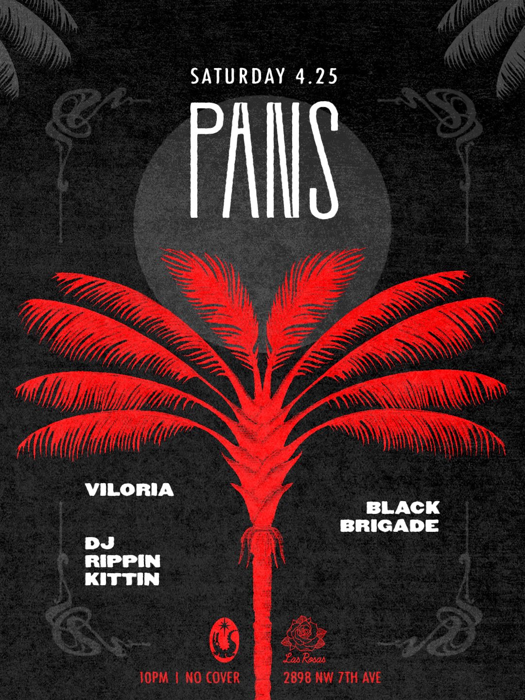 Flyer for PANS + Viloria +