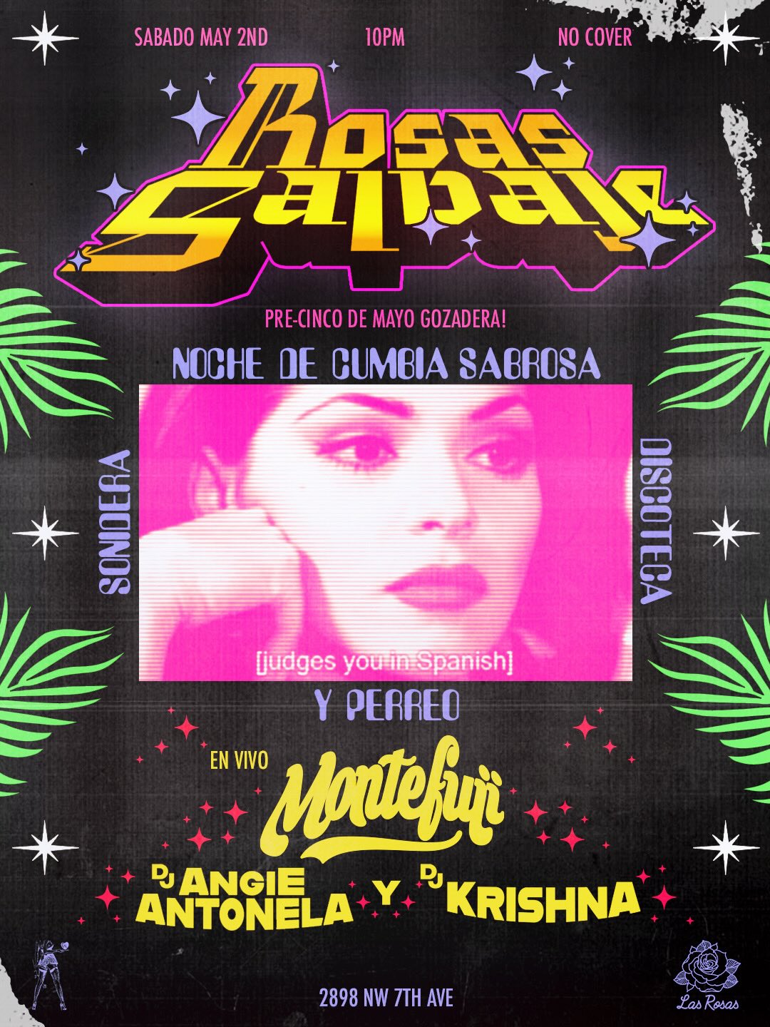 Flyer for Rosas Salvaje