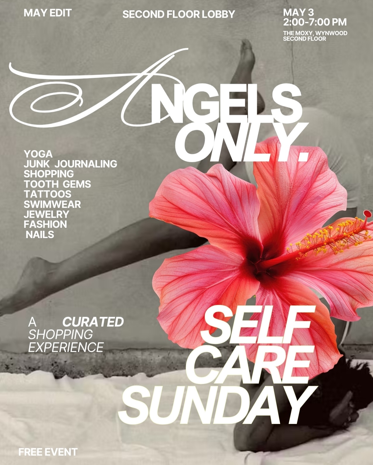Flyer for Self Care Sunday Market