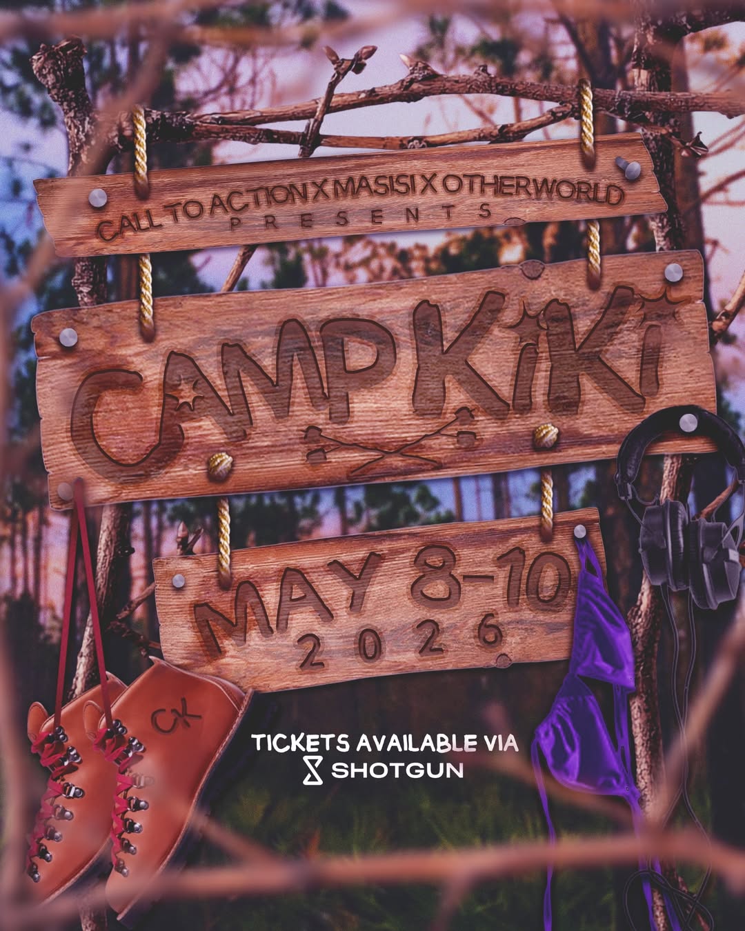 Flyer for Camp Kiki
