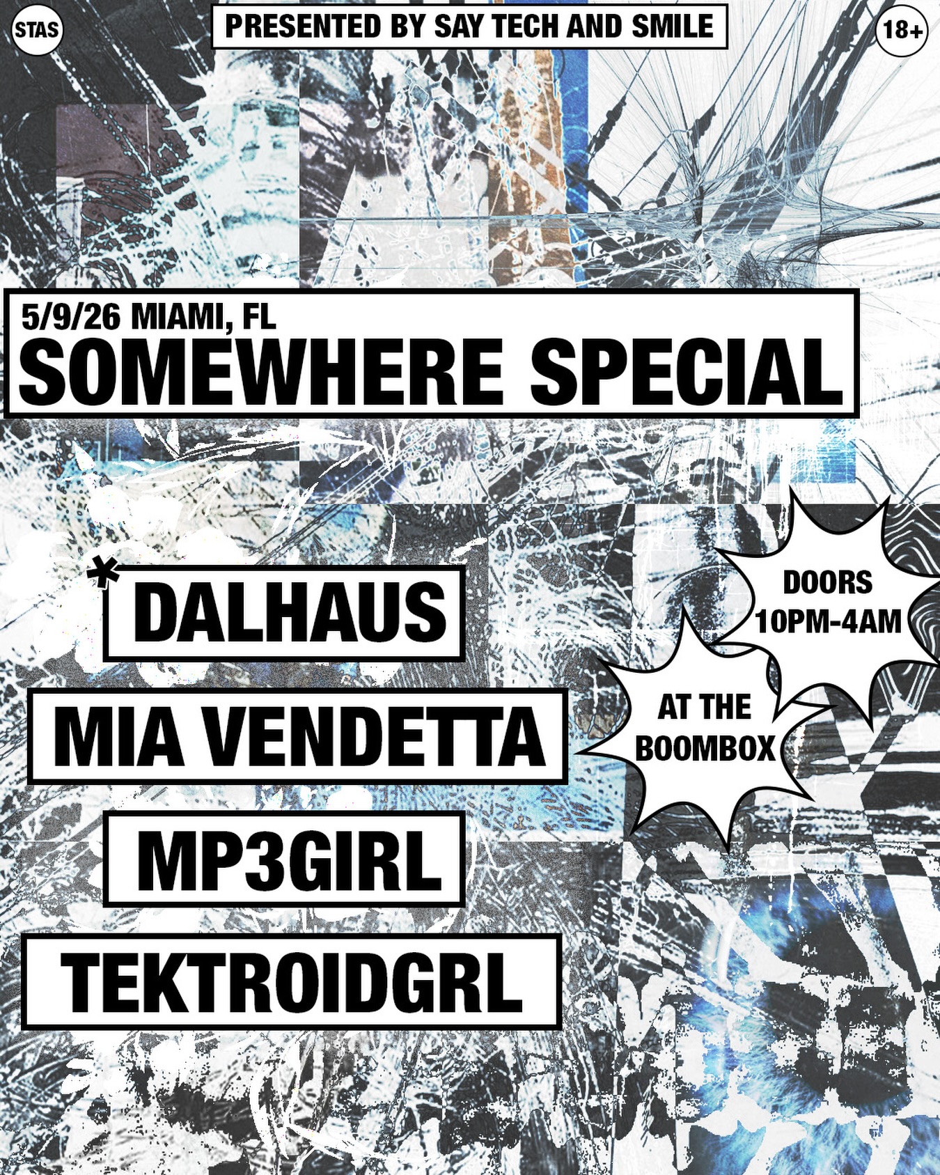Flyer for Somewhere Special + Dalhaus +