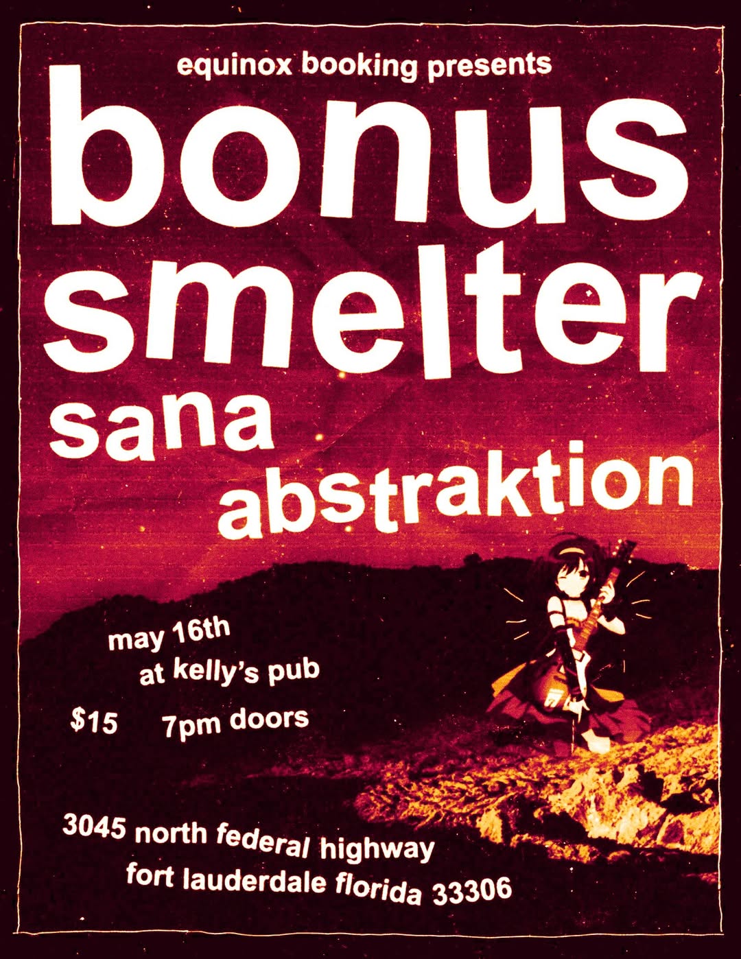 Flyer for bonus + Smelter +
