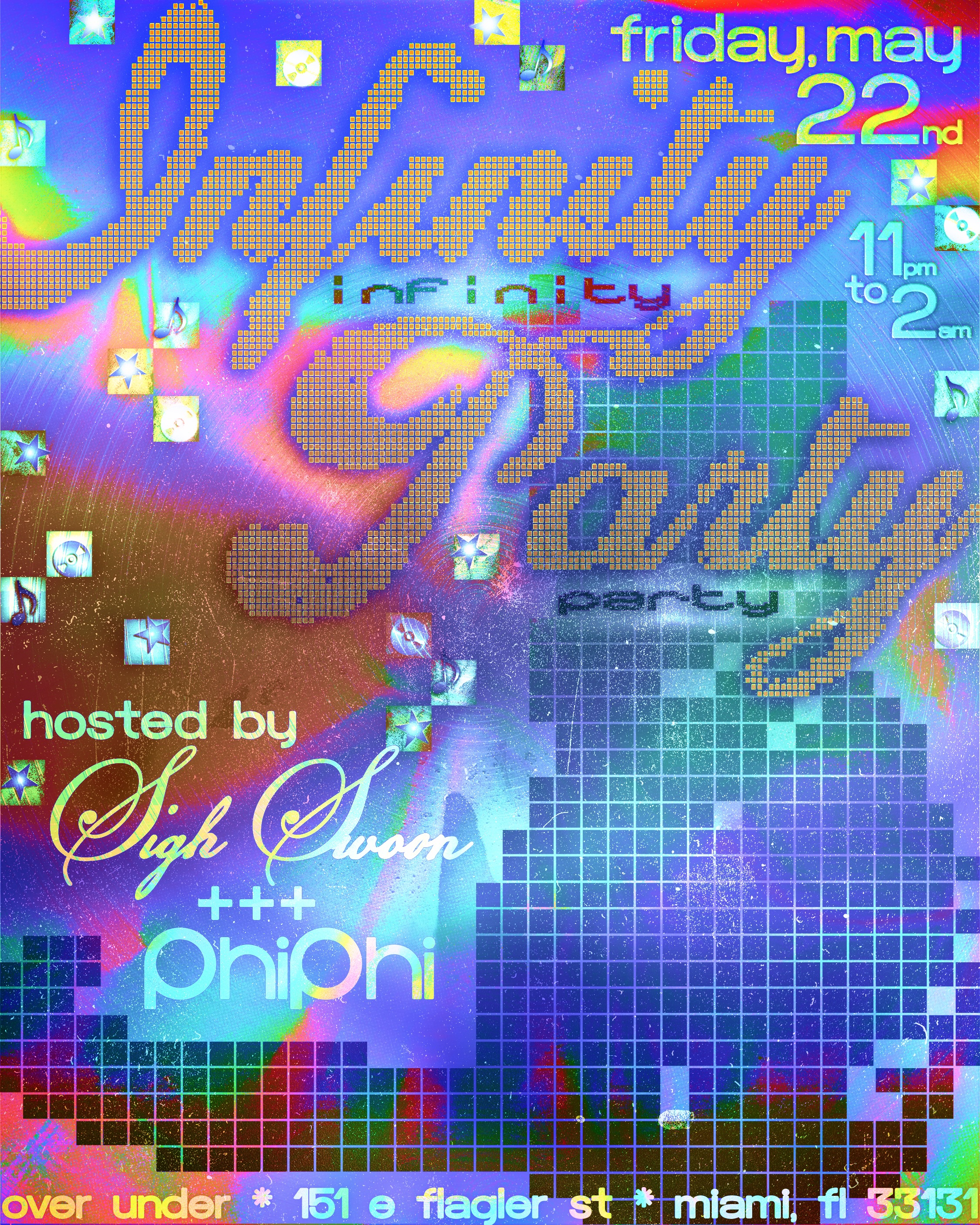 Flyer for Infinity Party
