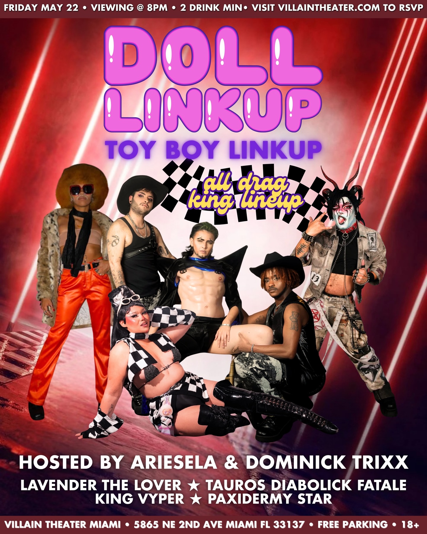 Flyer for Toy Boy Linkup