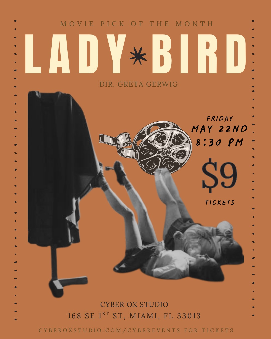 Flyer for Lady Bird (2017)