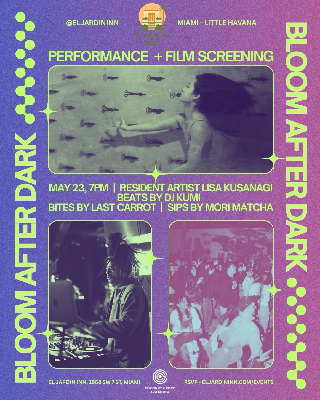 Flyer for Bloom After Dark Vol. III