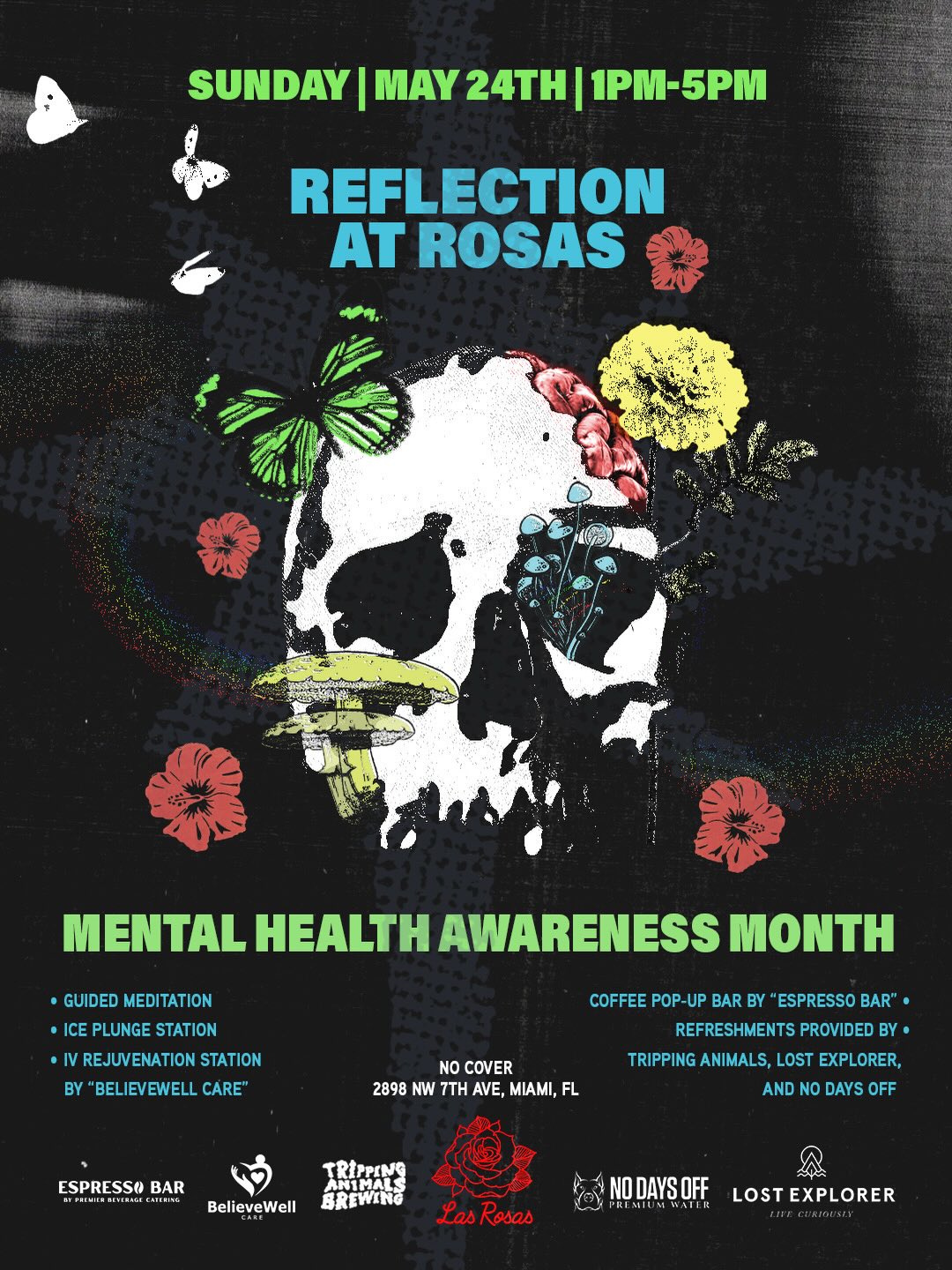 Flyer for Reflection at Rosas