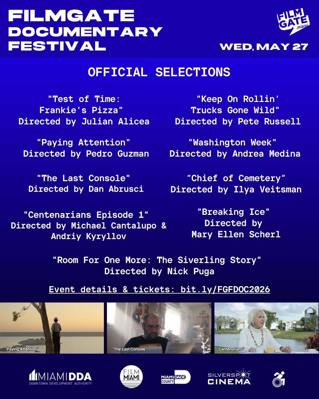 Flyer for Documentary Festival