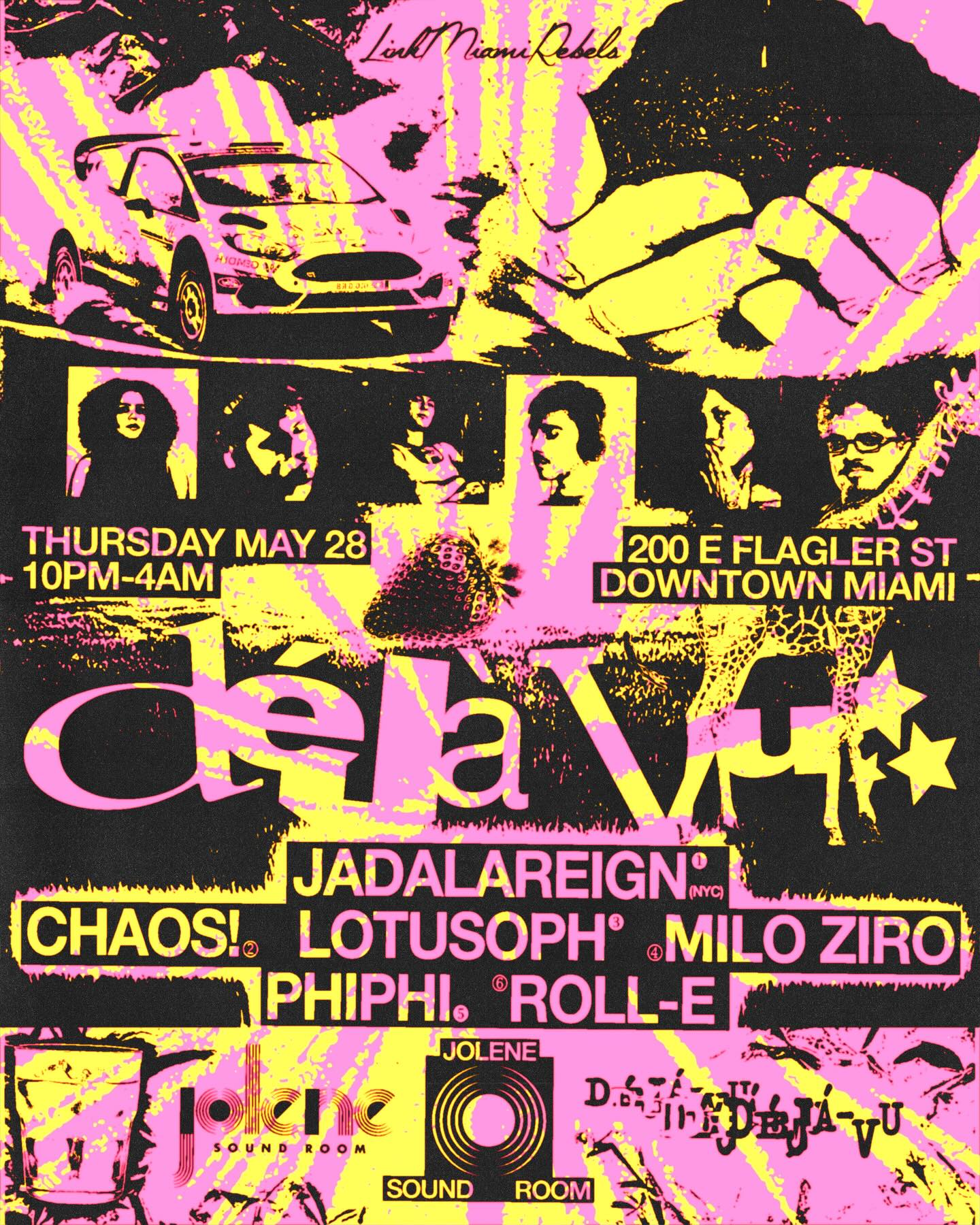 Flyer for DÉJÀ VU