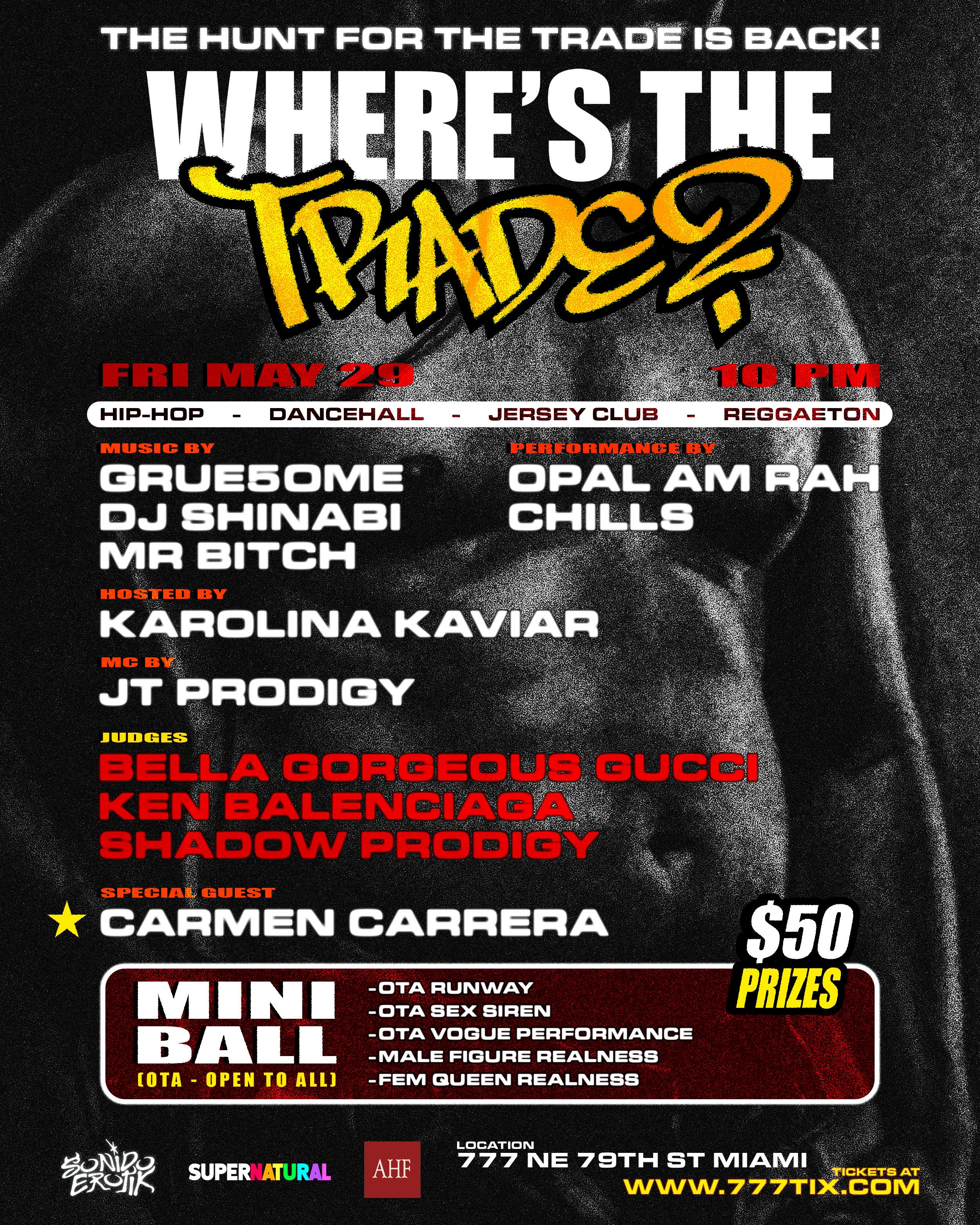 Flyer for Where's the Trade?