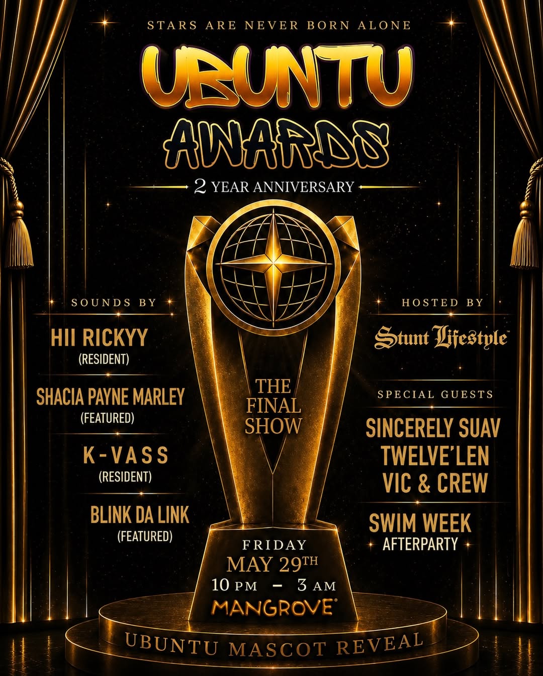 Flyer for UBUNTU Awards