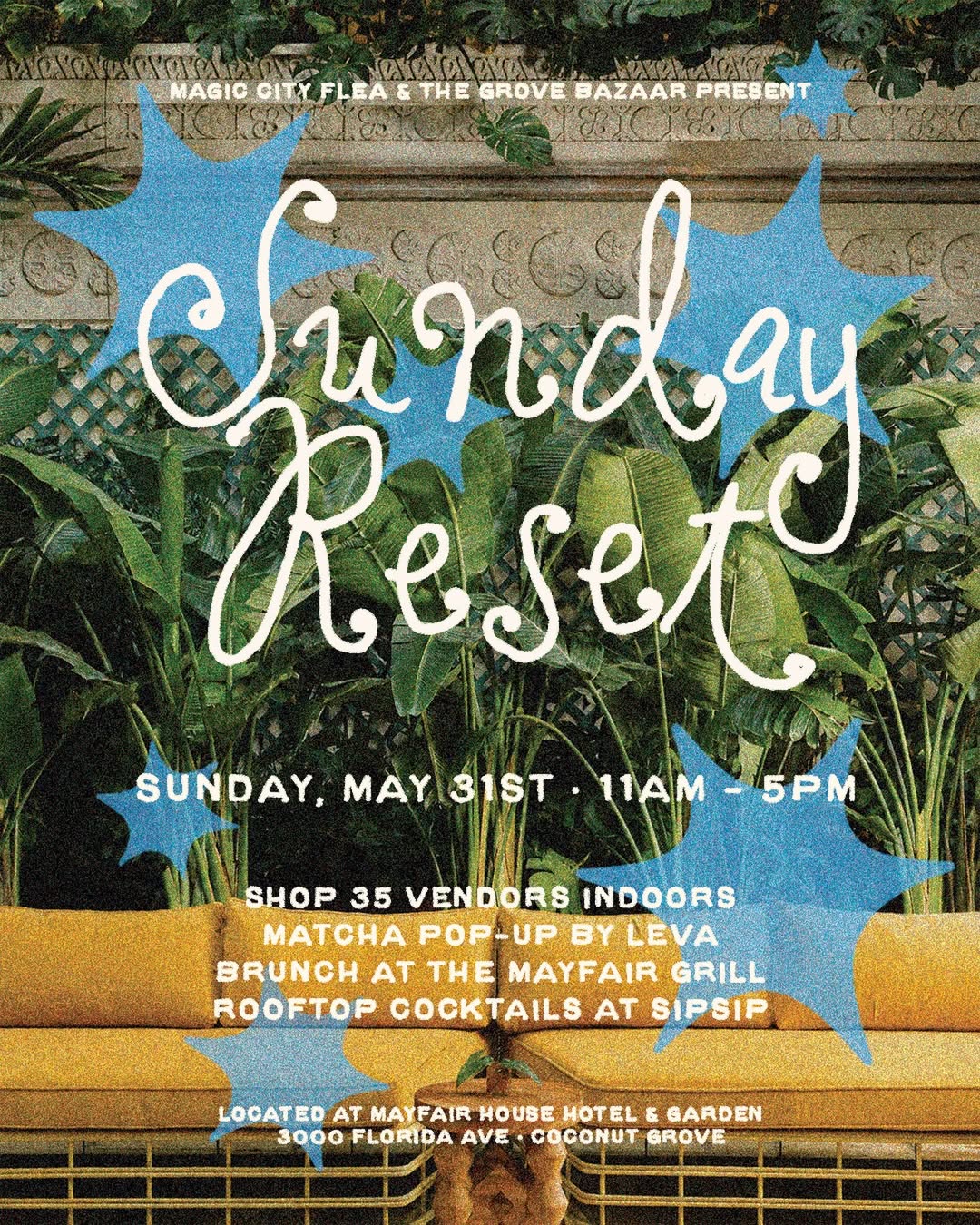 Flyer for Sunday Reset