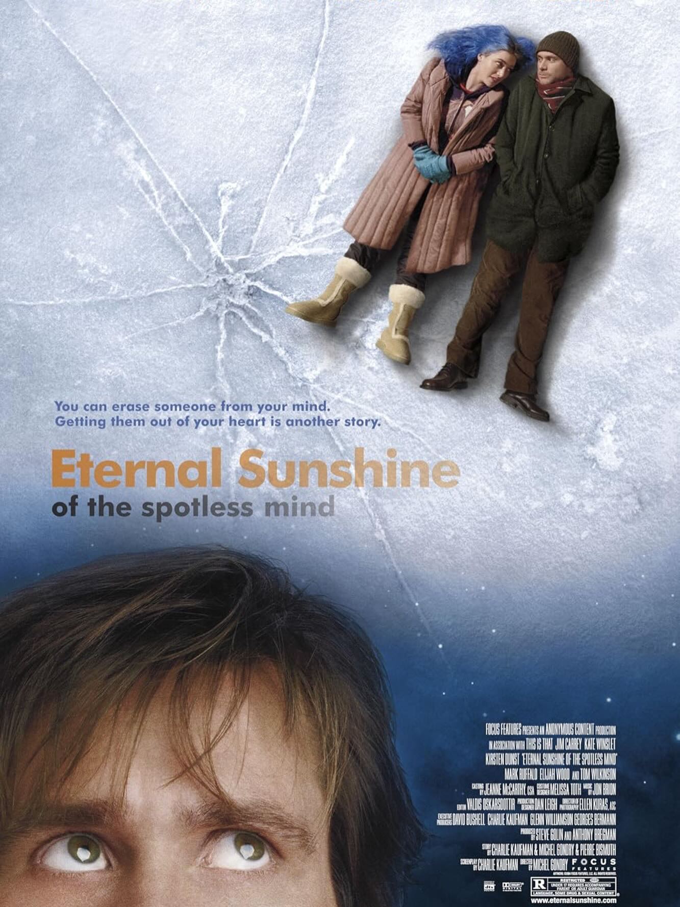Flyer for Eternal Sunshine of the Spotless Mind (2004) vs Scott Pilgrim vs. the World (2010)