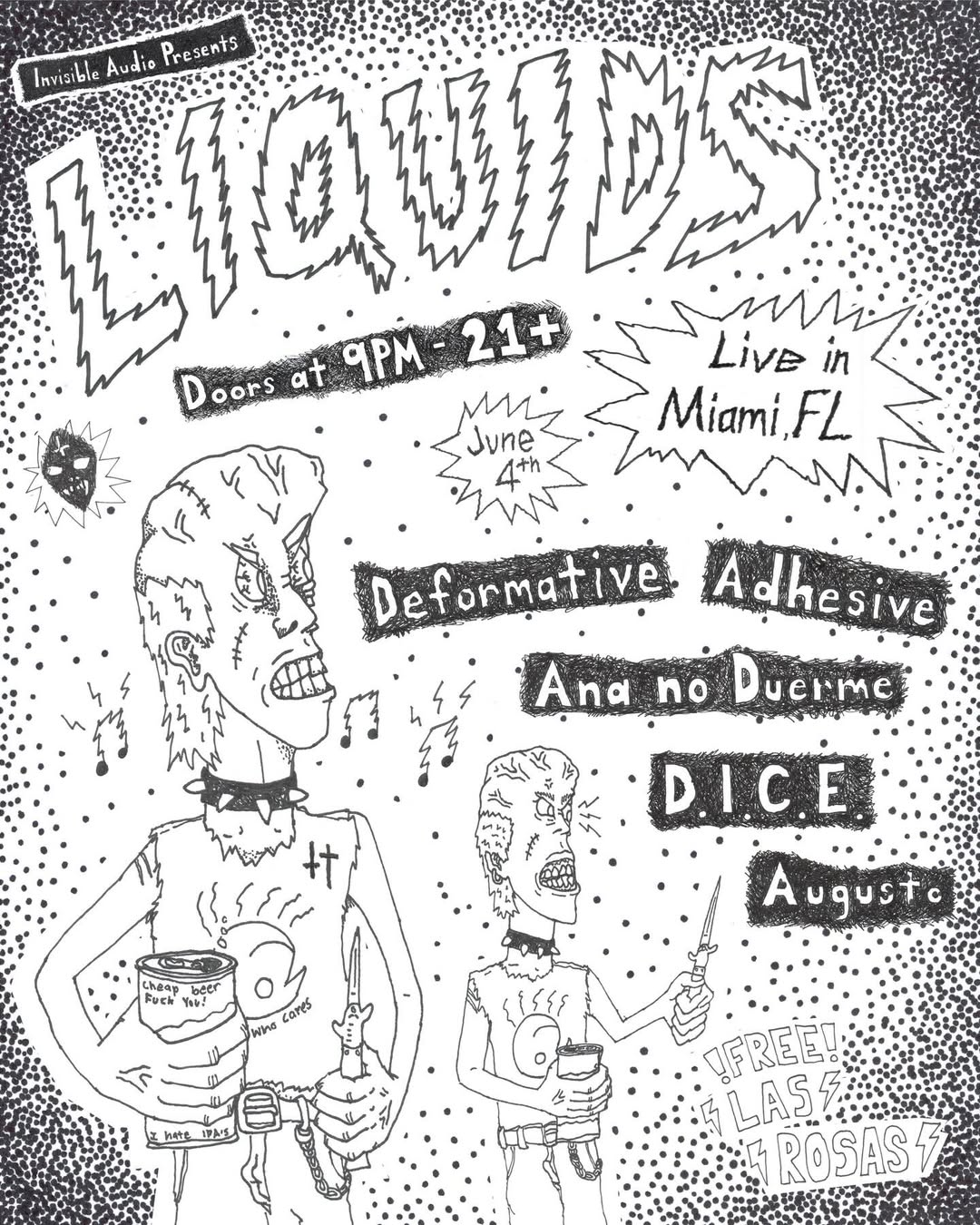 Flyer for LIQUIDS + Deformative +