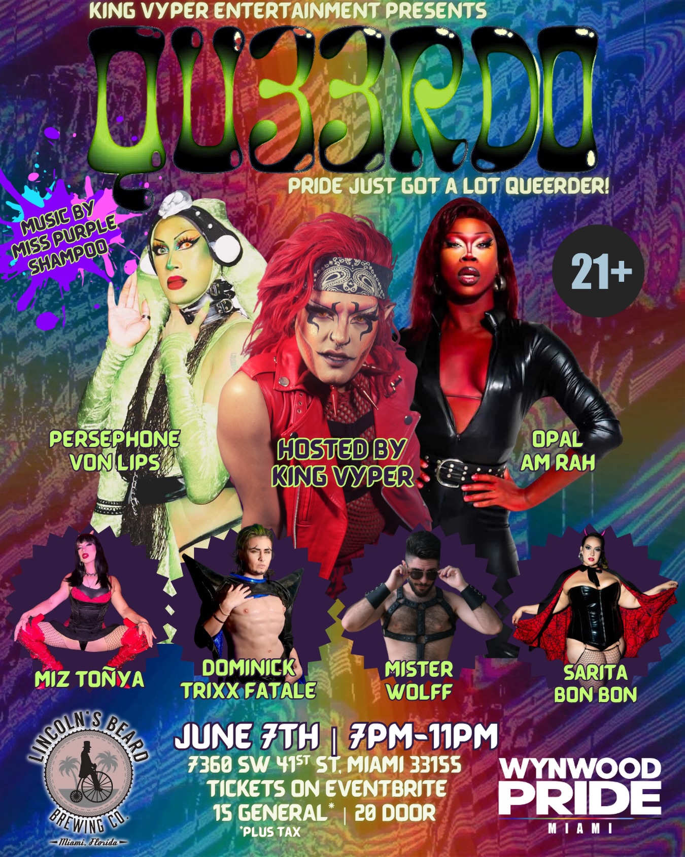 Flyer for QU33RDO