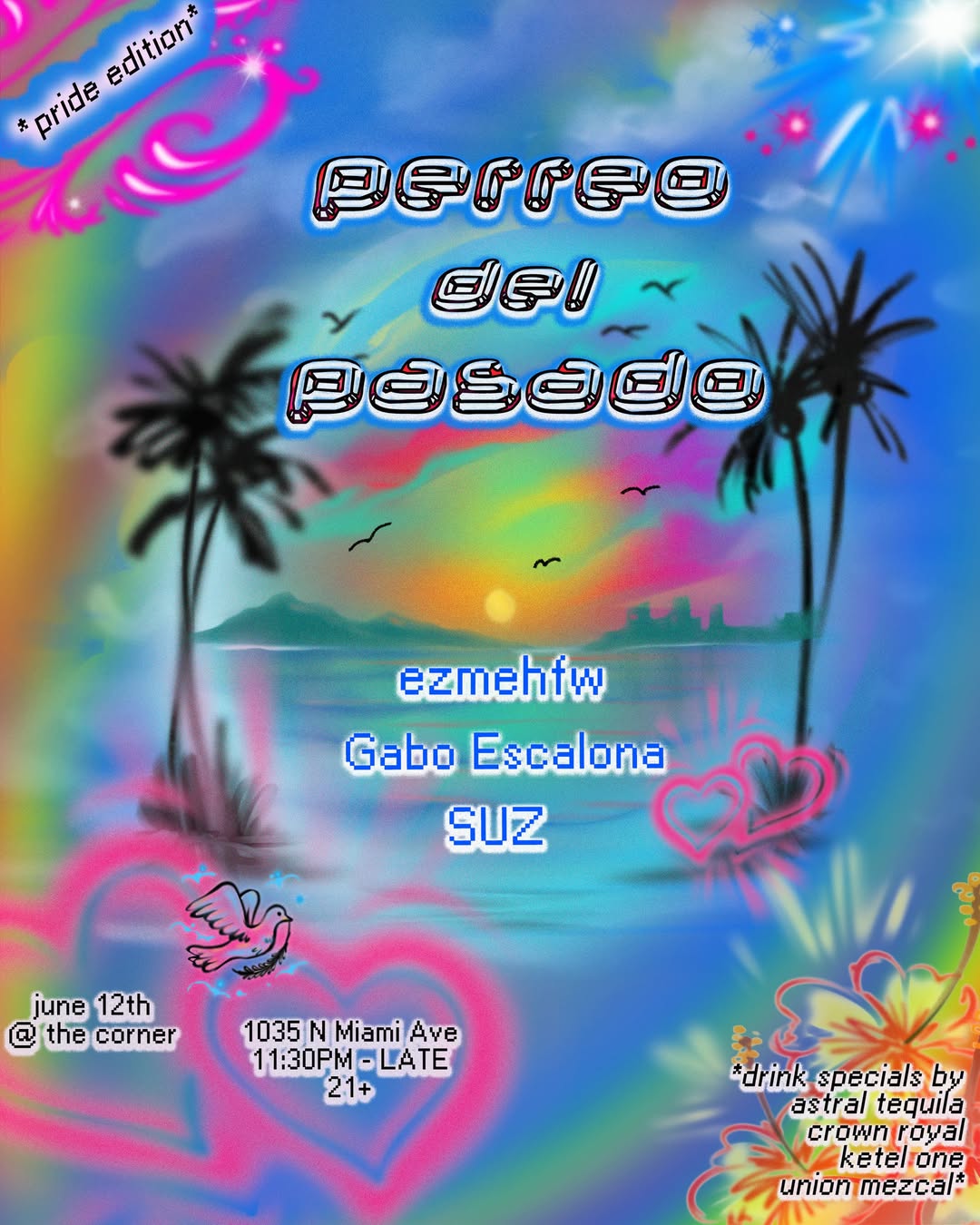 Flyer for Perreo del Pasado: Pride Edition