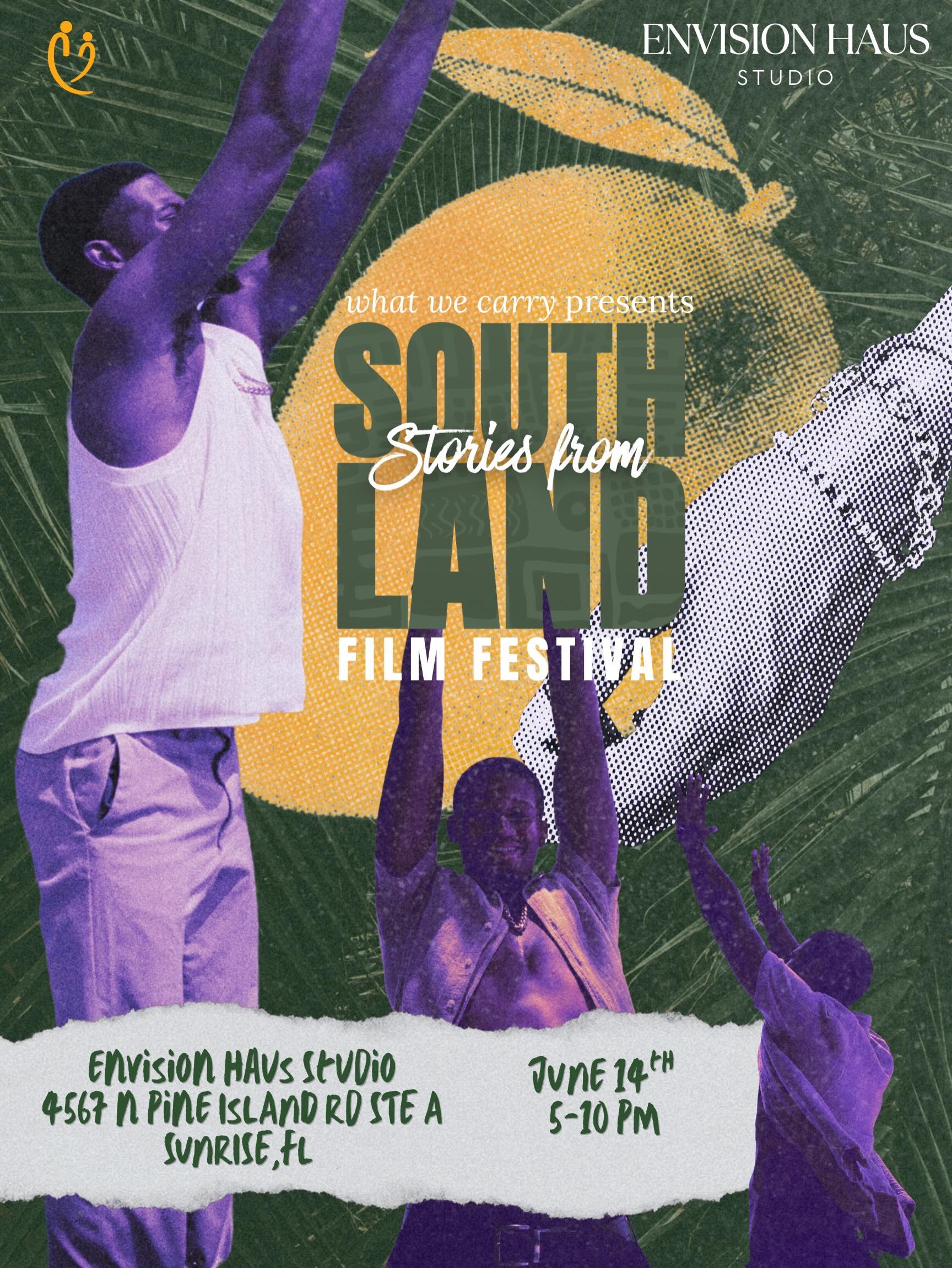 Flyer for Stories From Southland Film Festival