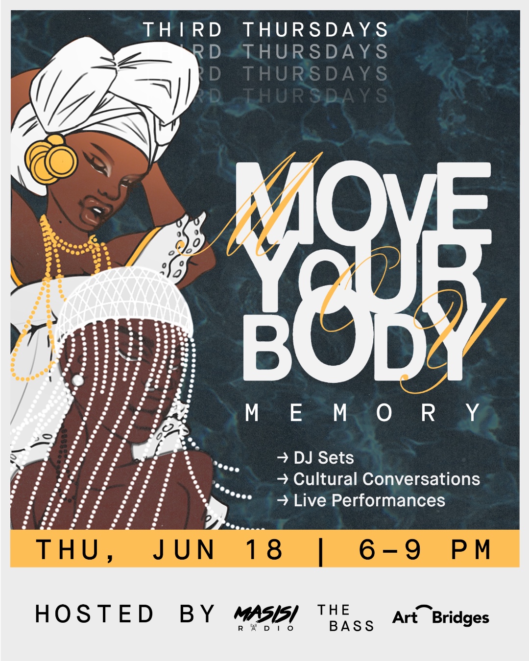Flyer for Move Your Body: Memory