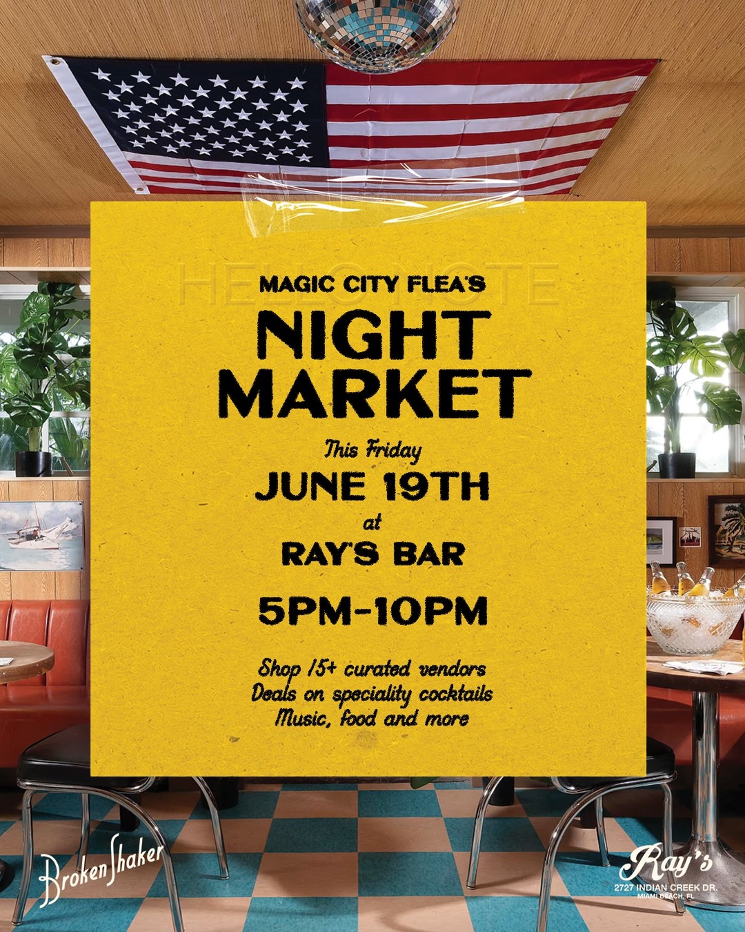 Flyer for Night Market