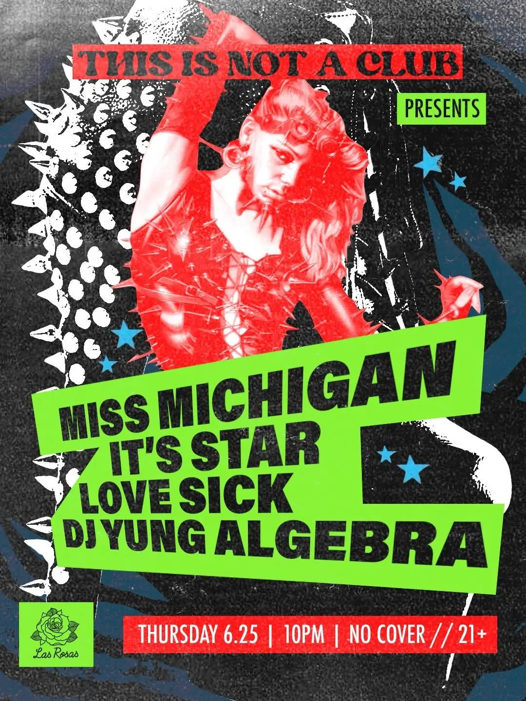 Flyer for Miss Michigan + It's Star +