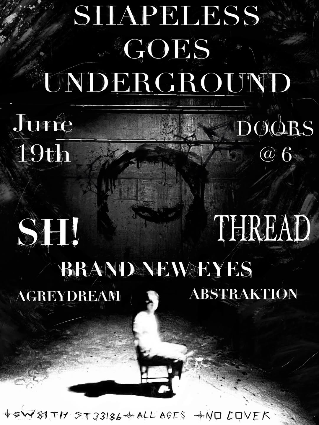 Flyer for SH! Goes Underground