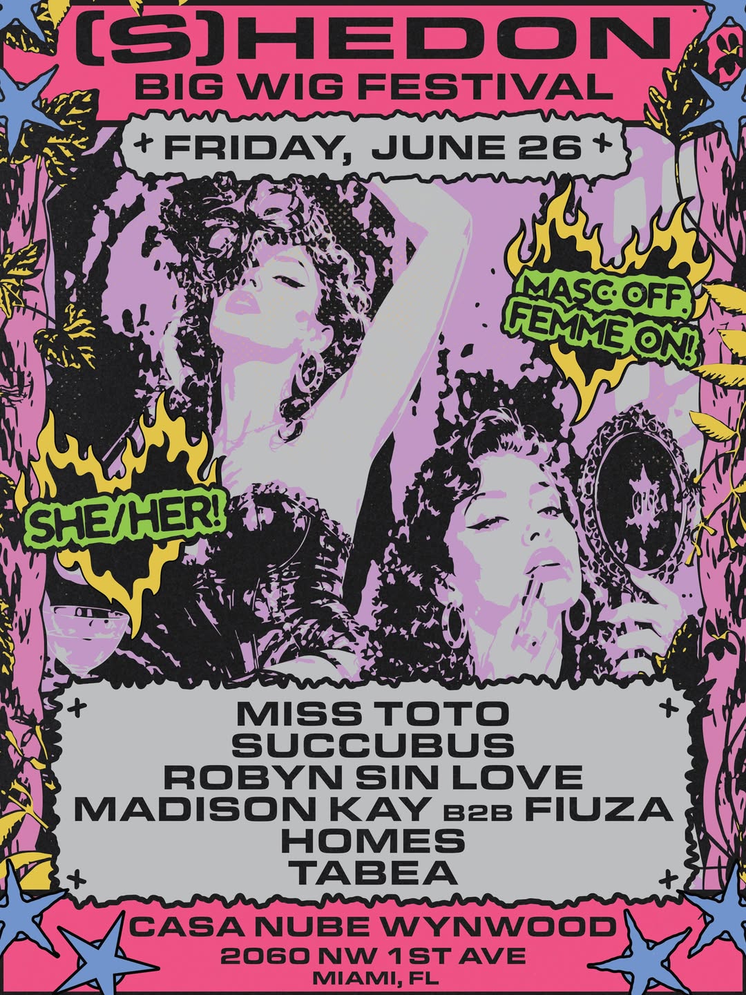 Flyer for (S)HEDON