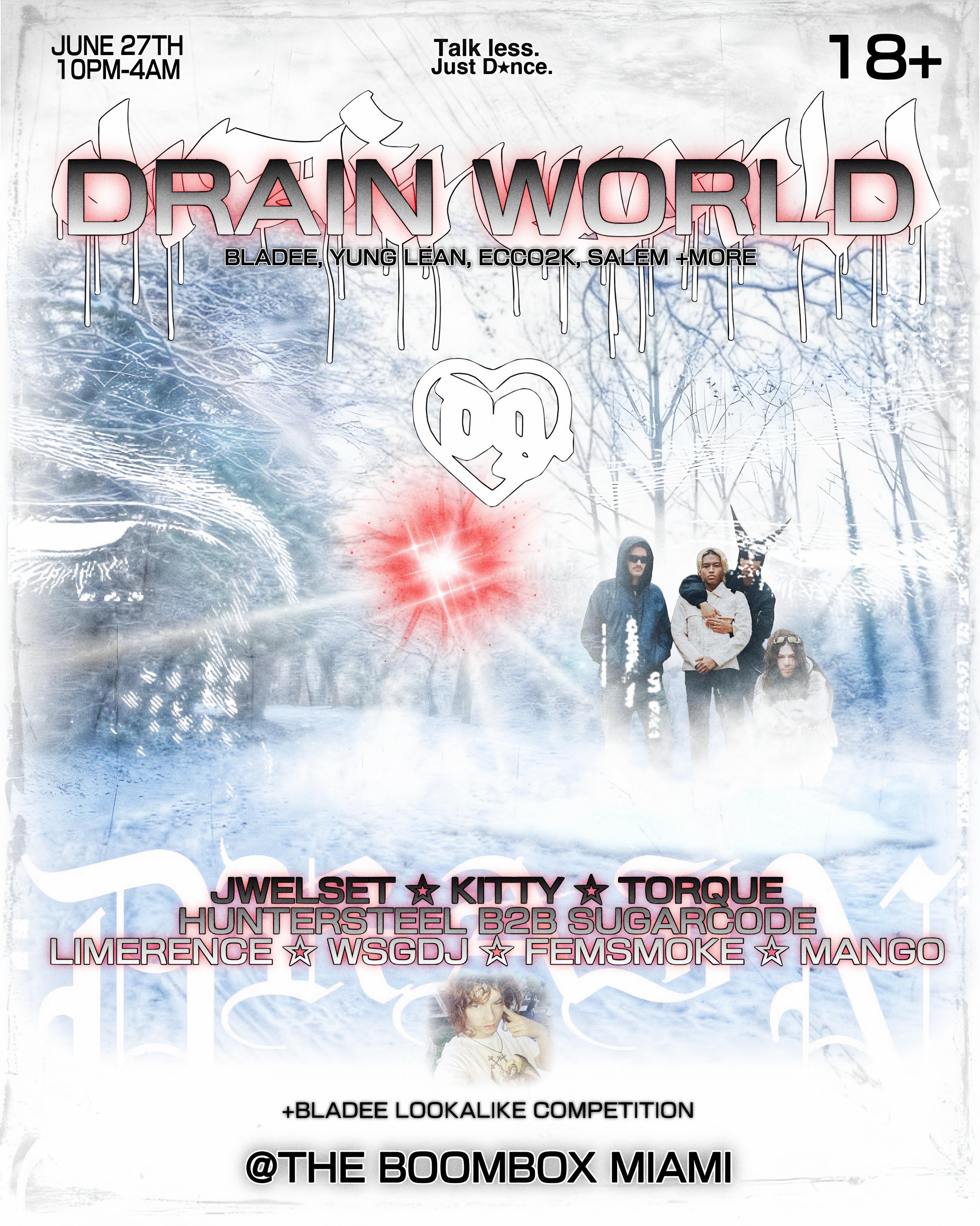 Flyer for Drainworld