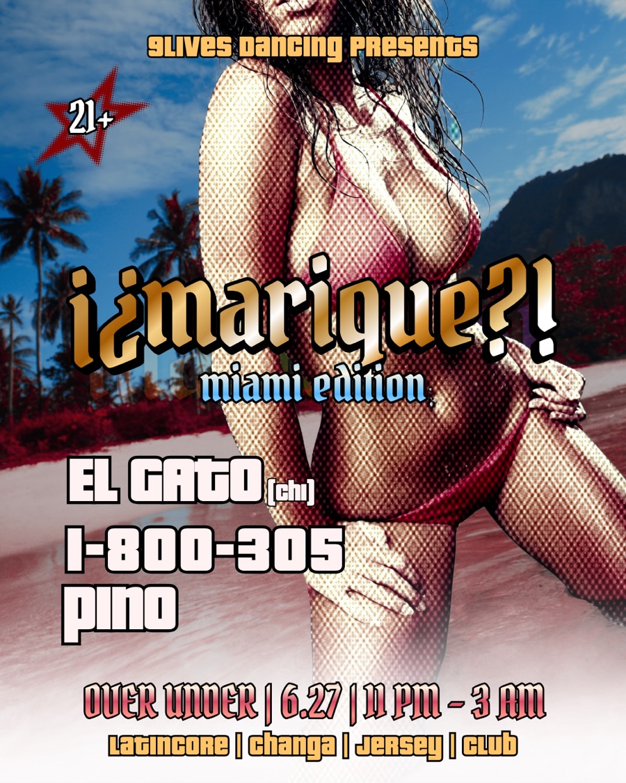 Flyer for ¡¿marique?!