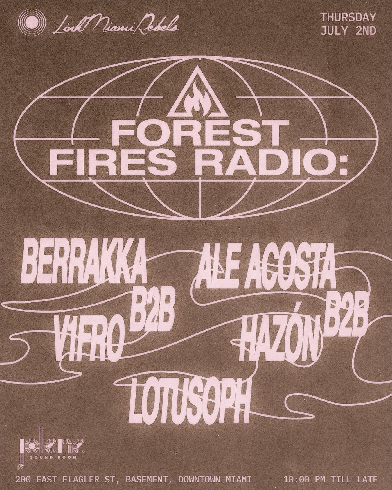 Flyer for Berrakka b2b V1fro + Lotusoph +