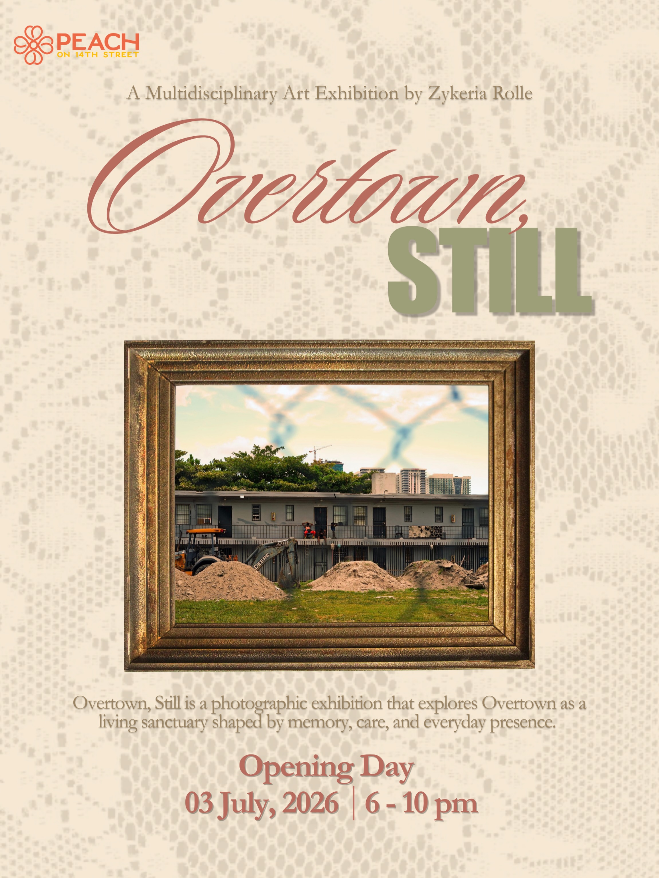 Flyer for Overtown, Still