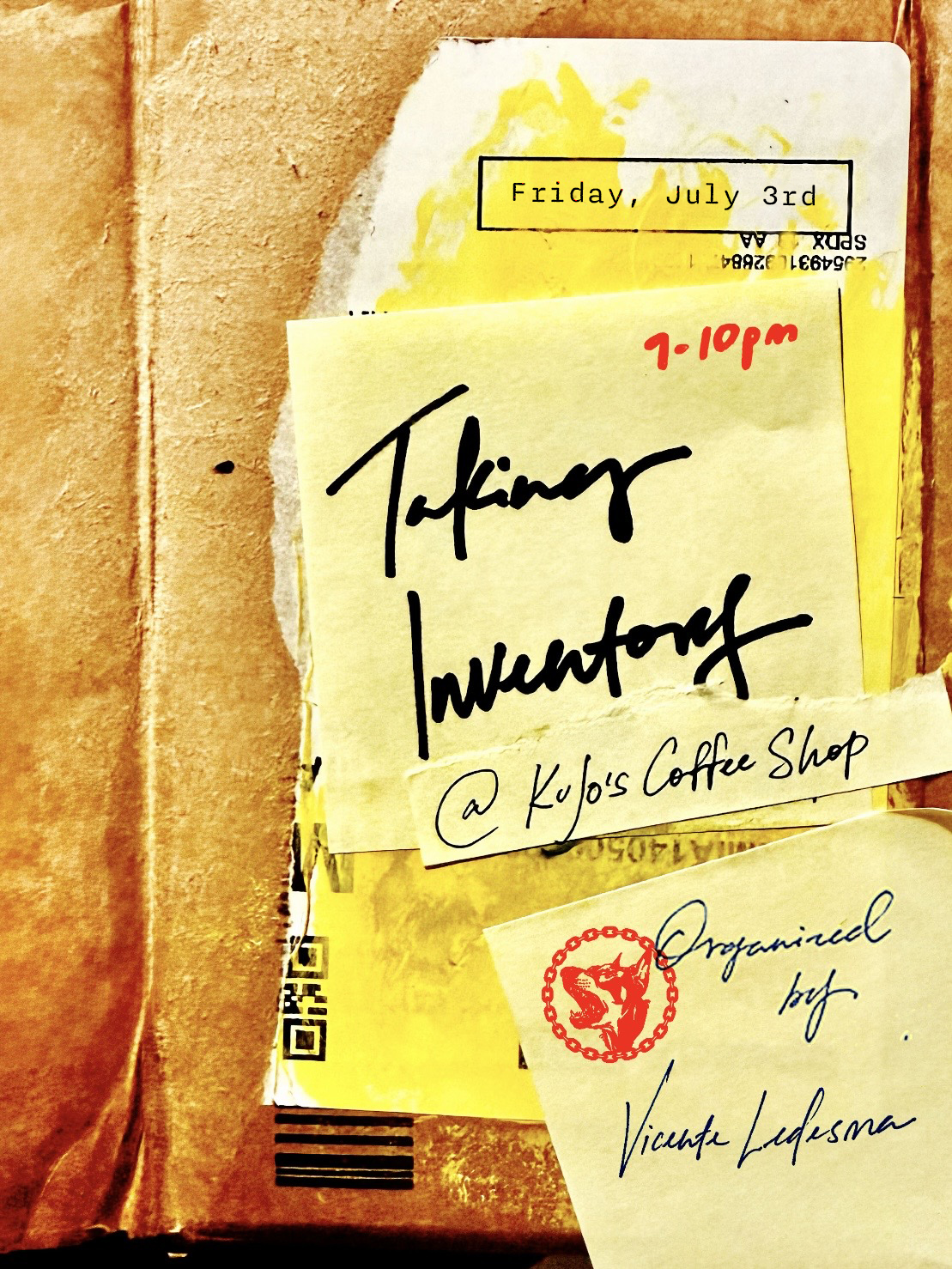 Flyer for TAKING INVENTORY
