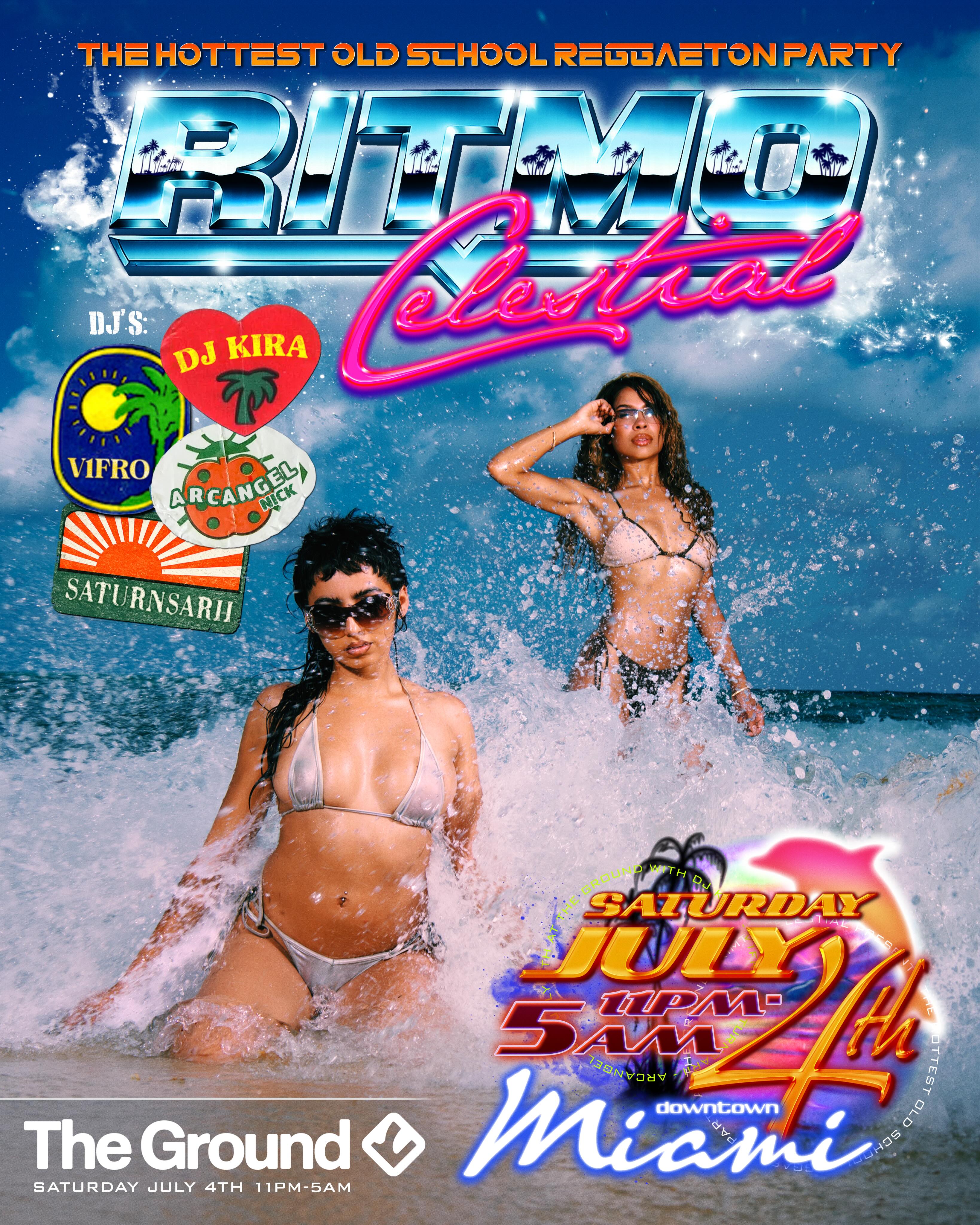 Flyer for Ritmo Celestial