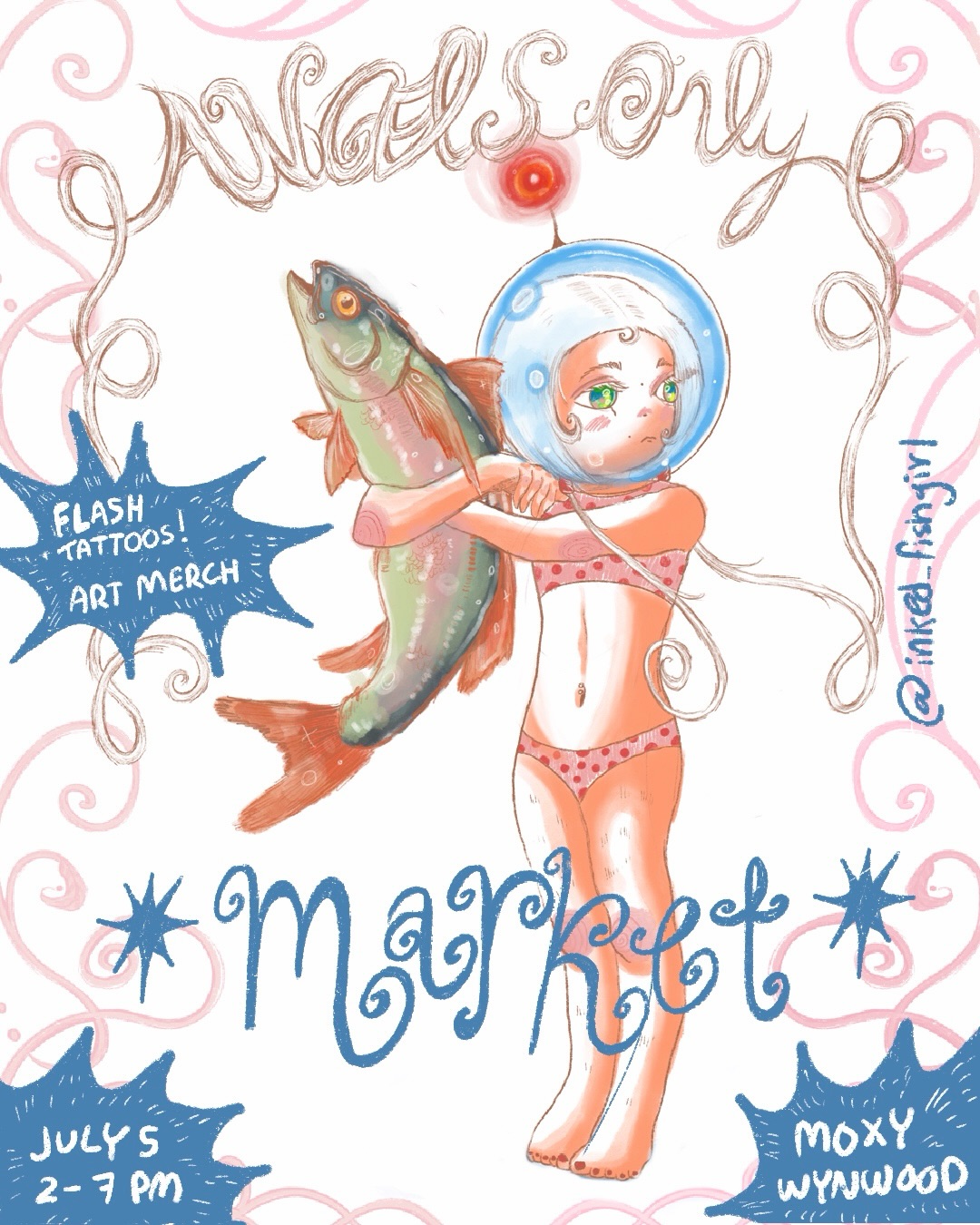 Flyer for Angels Only
