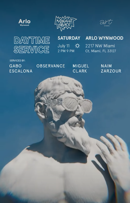 Flyer for Daytime Service