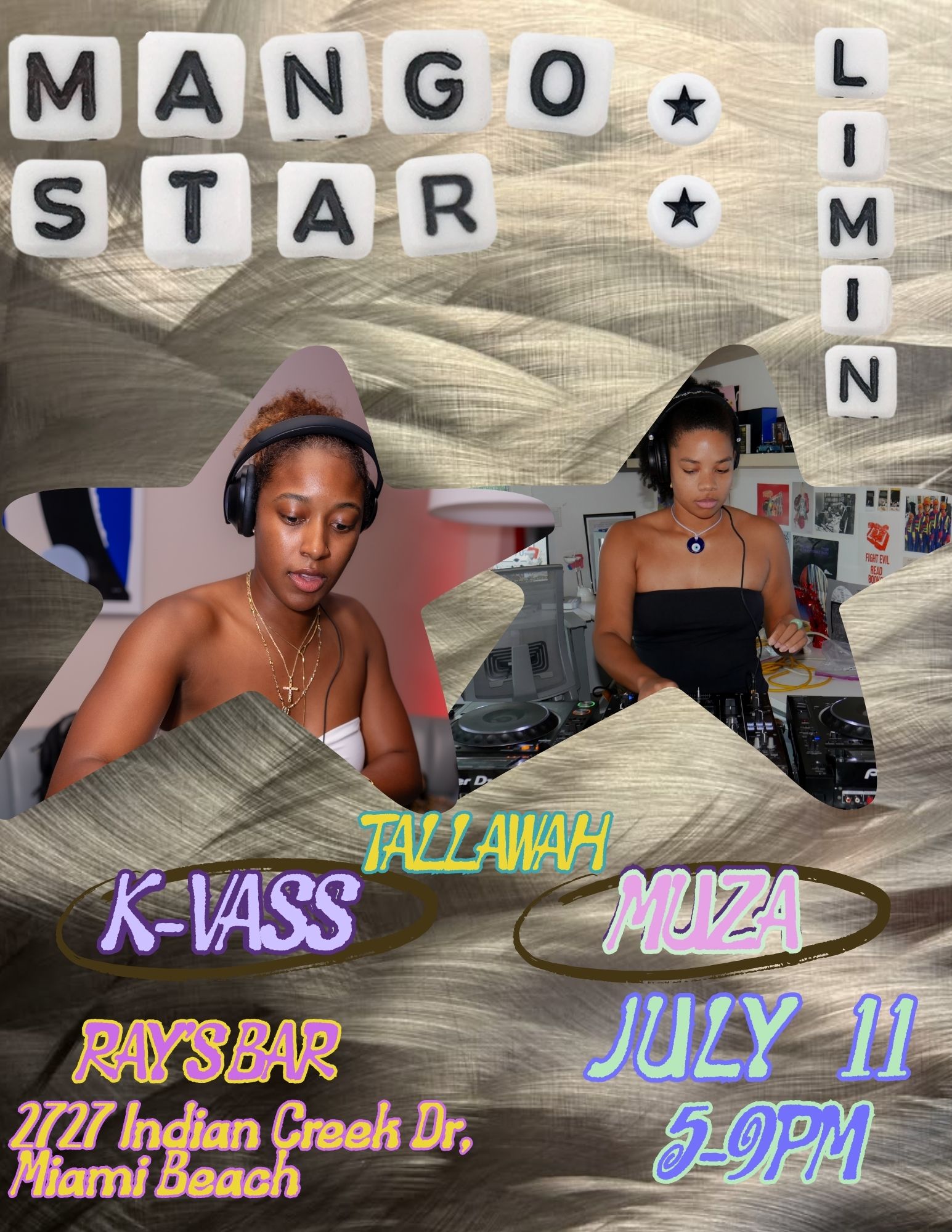 Flyer for MANGO STAR: LIMIN