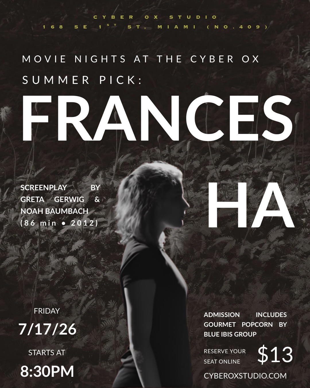 Flyer for Frances Ha (2012)