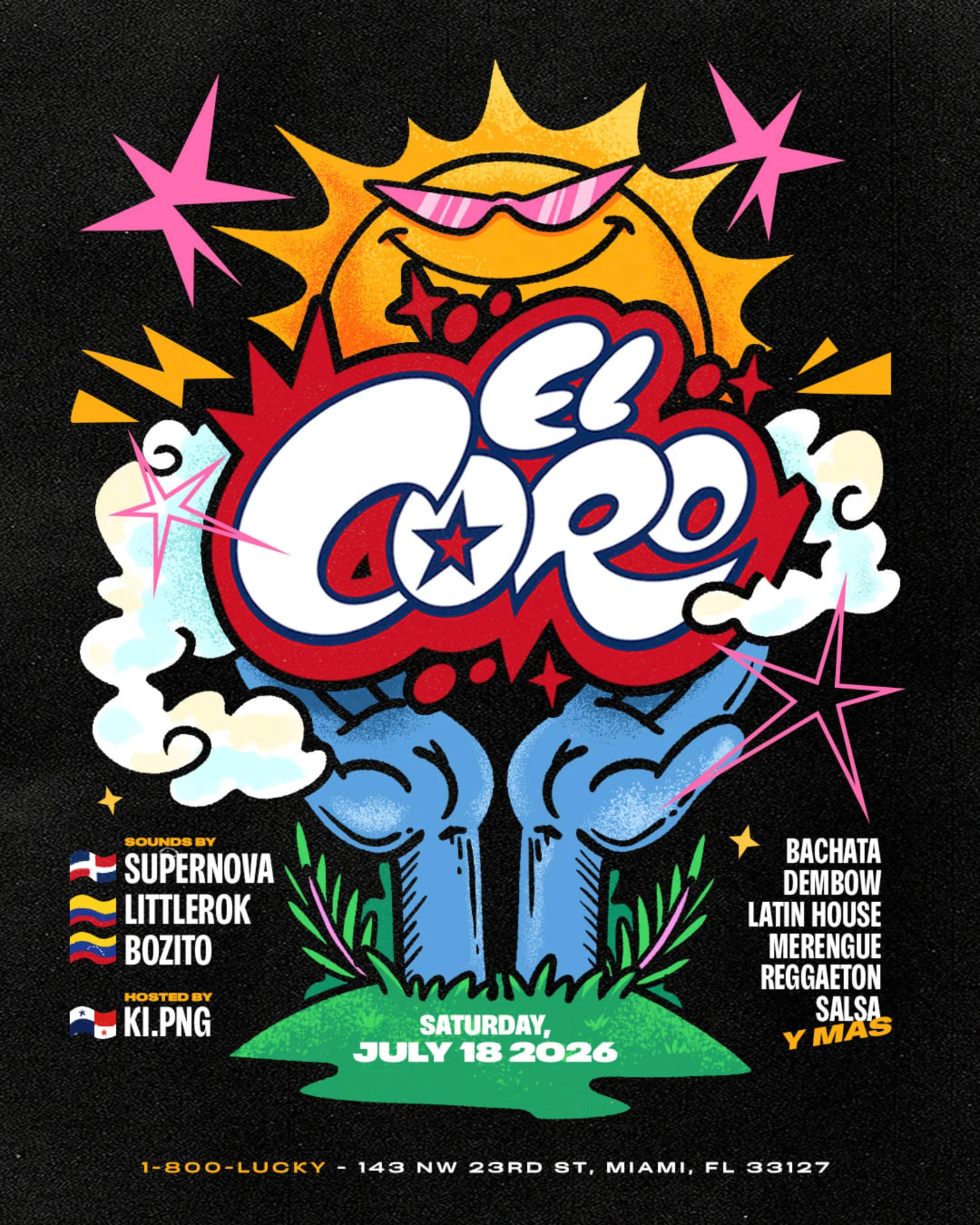 Flyer for El Coro