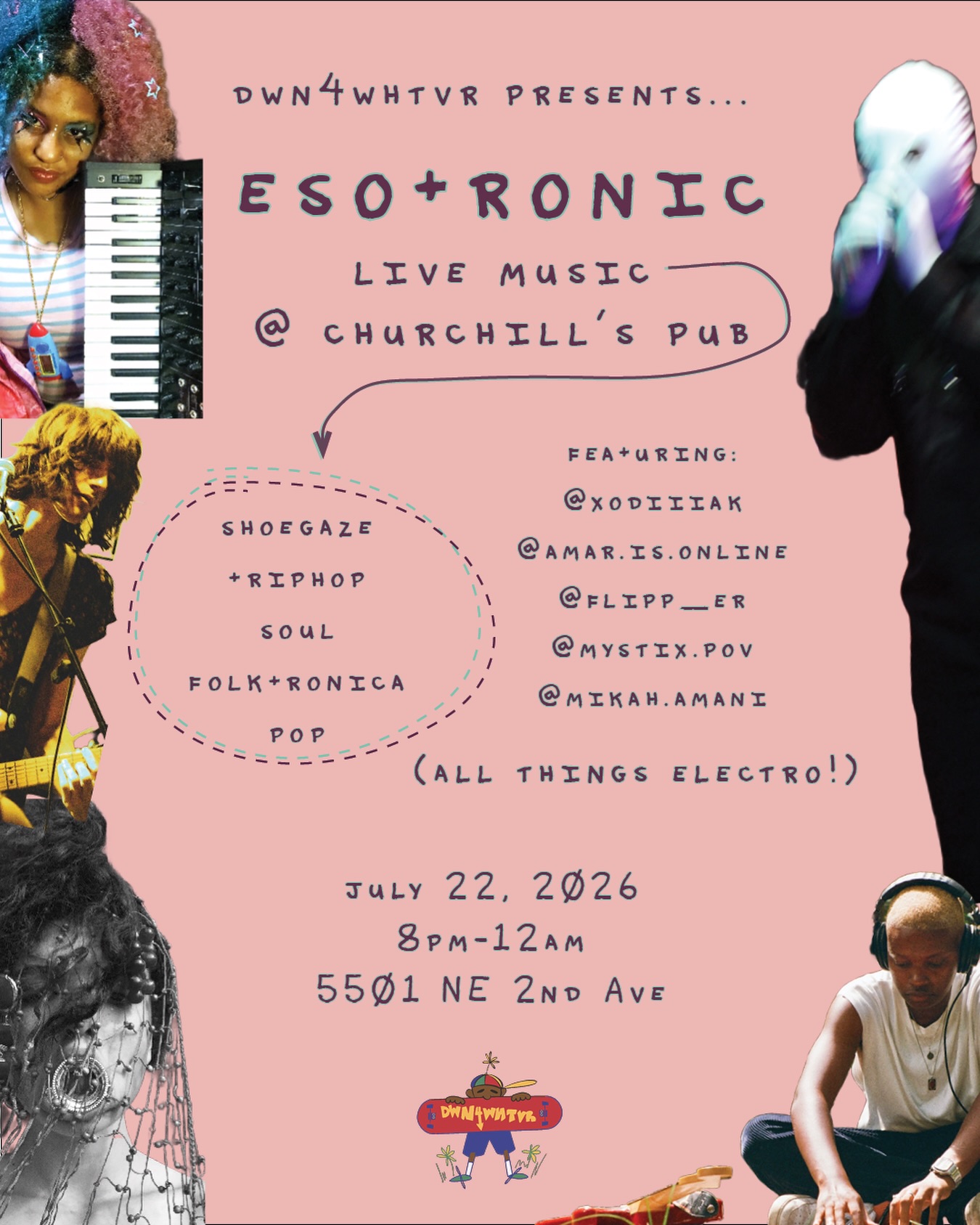 Flyer for ESO+RONIC