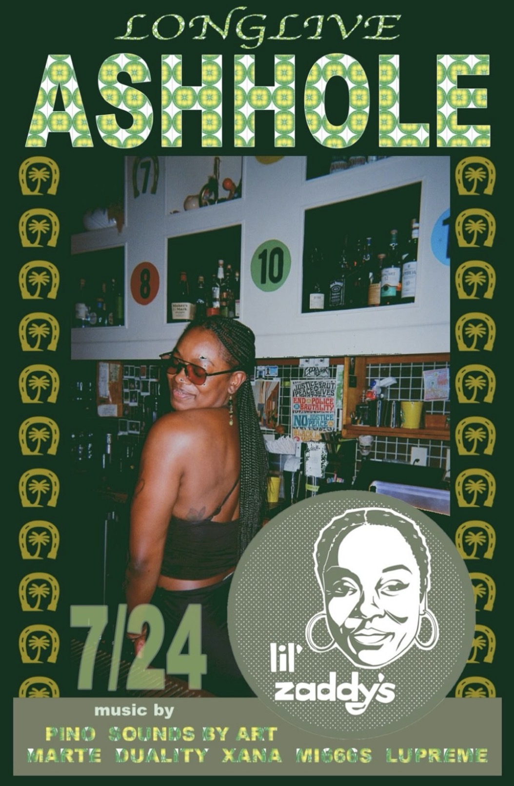 Flyer for Long Live ASHHOLE
