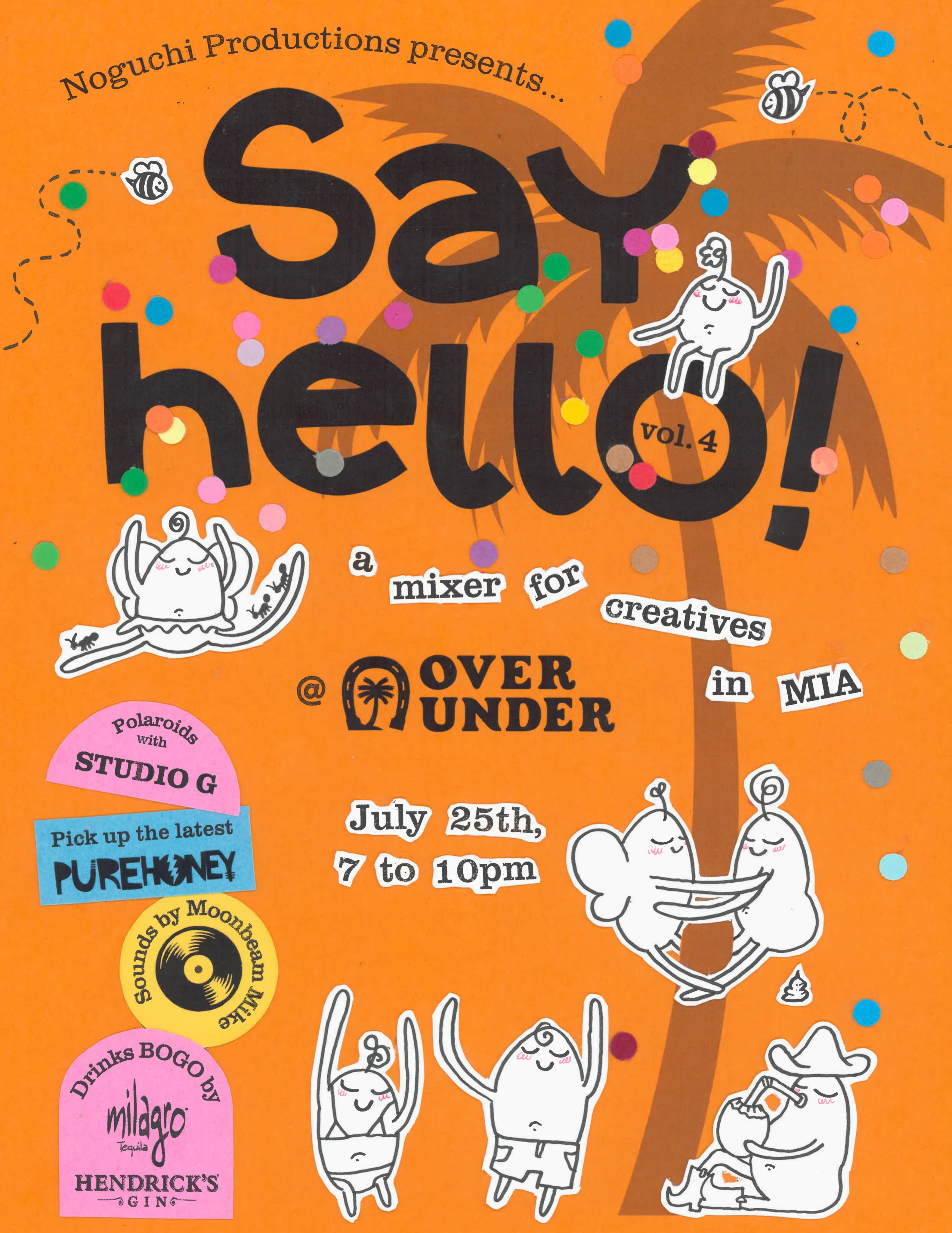 Flyer for Say Hello!
