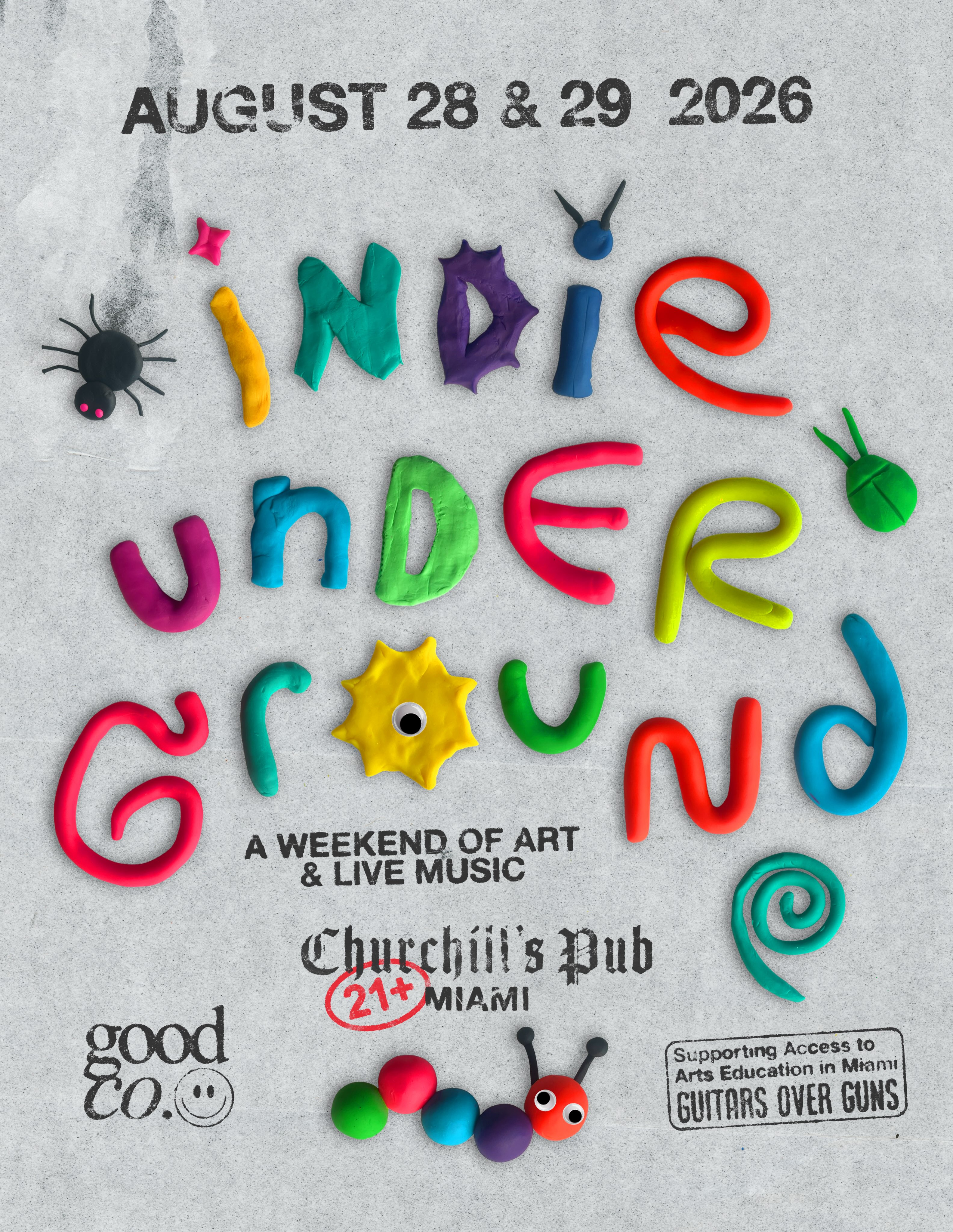 Flyer for Indie Underground