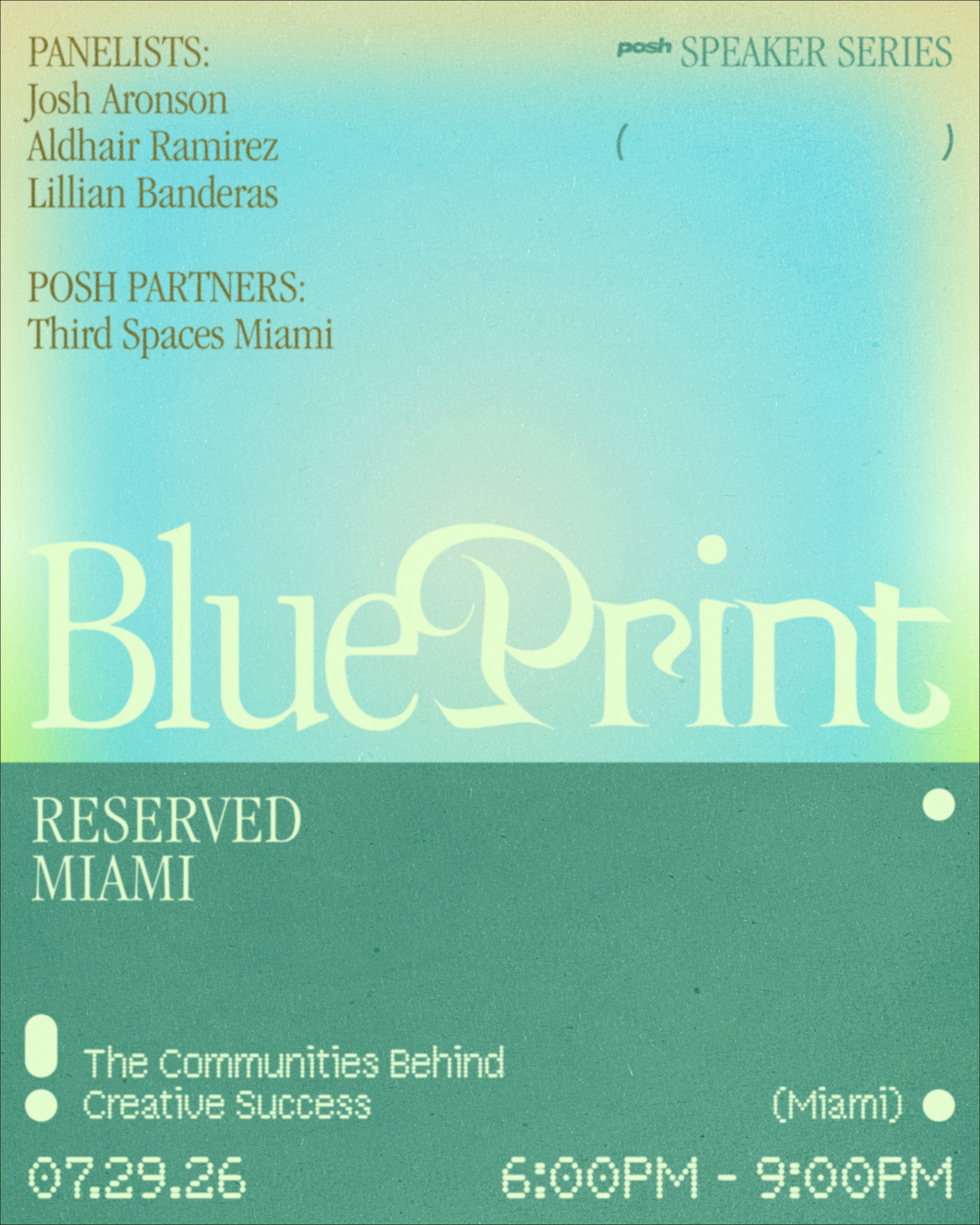 Flyer for BluePrint