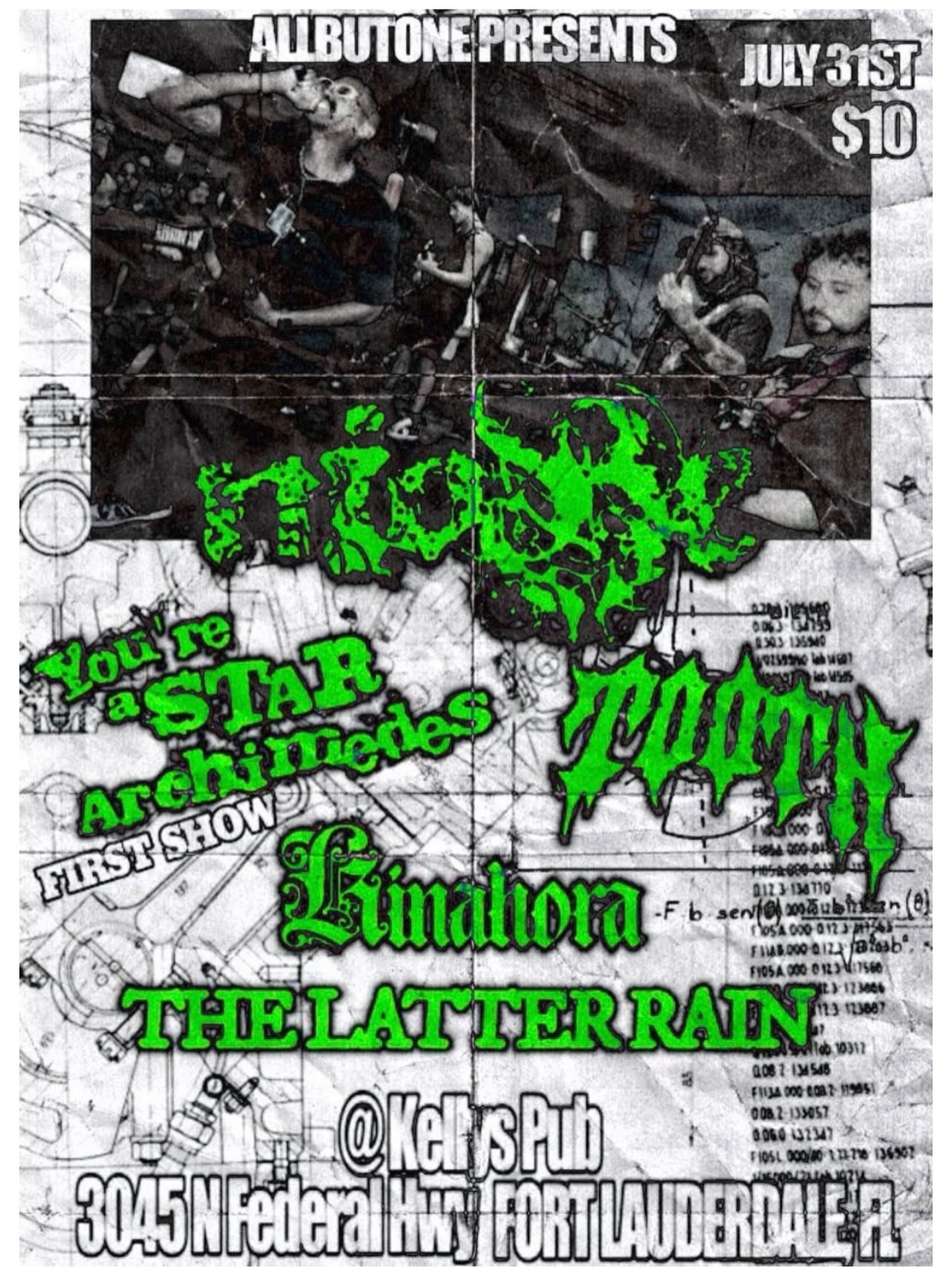 Flyer for Niobe + Tooth +