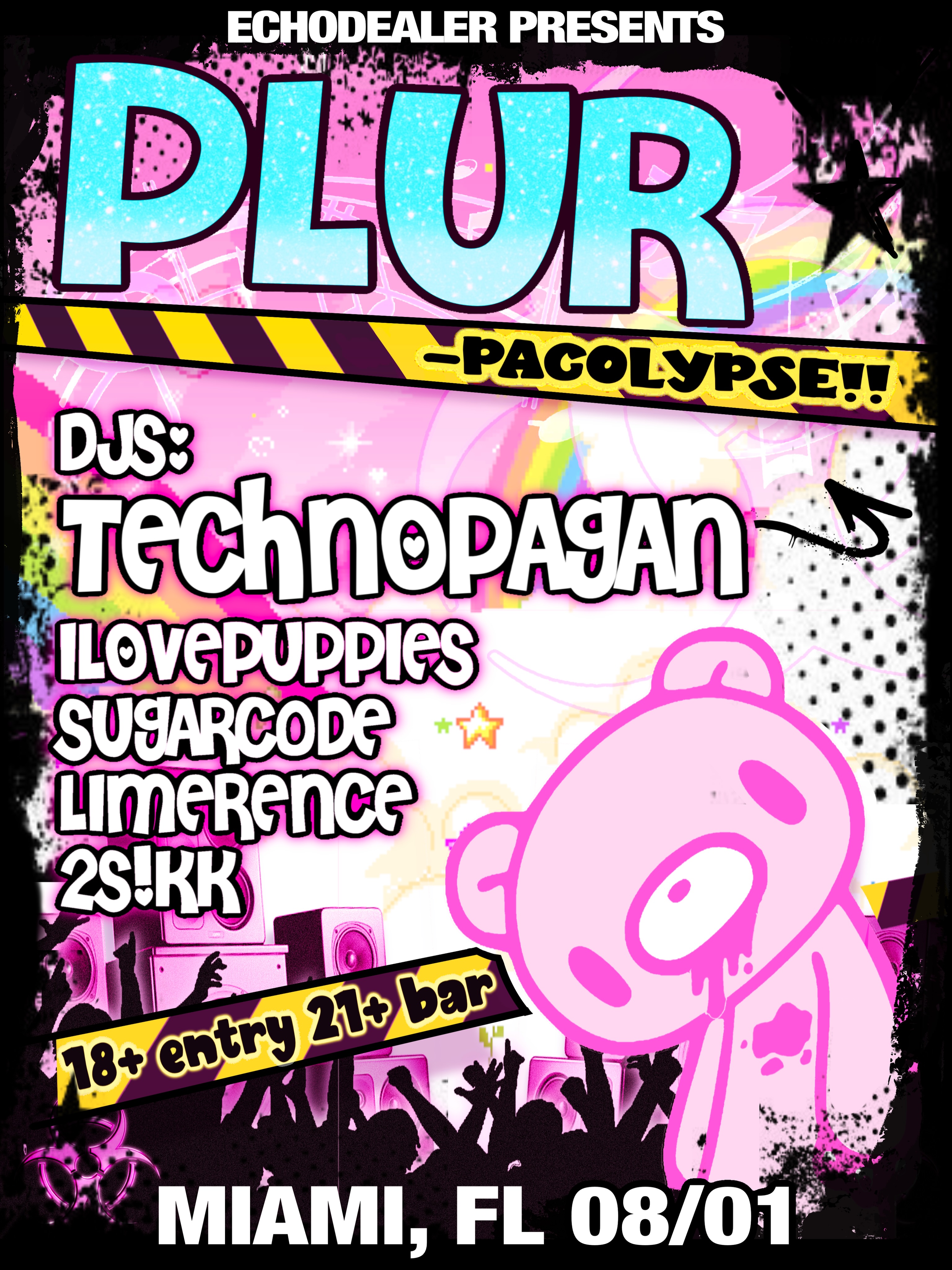 Flyer for PLURpacolypse