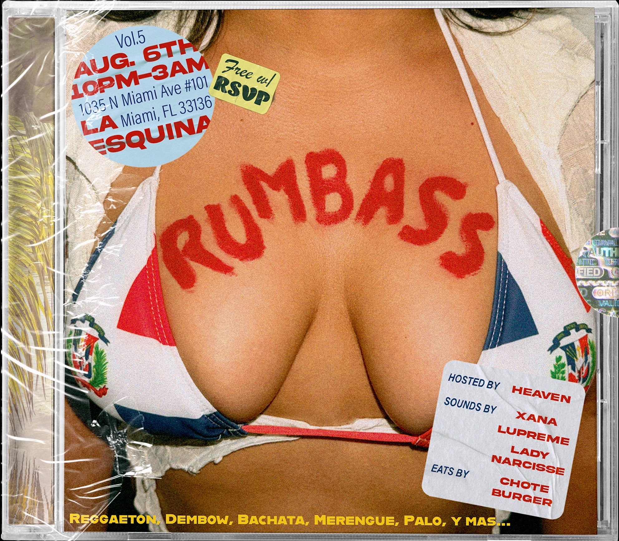Flyer for RUMBASS VOL.5