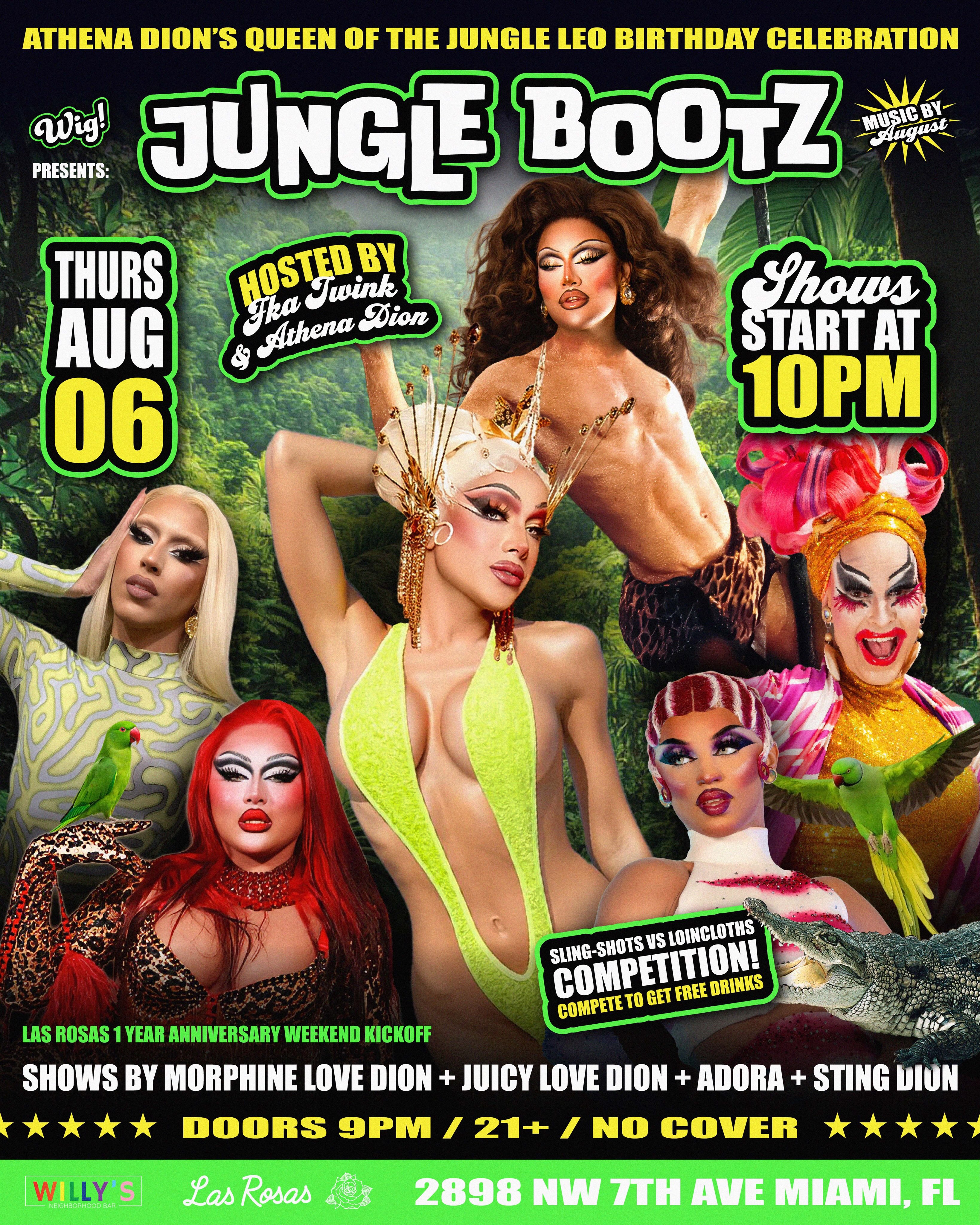 Flyer for Jungle Bootz