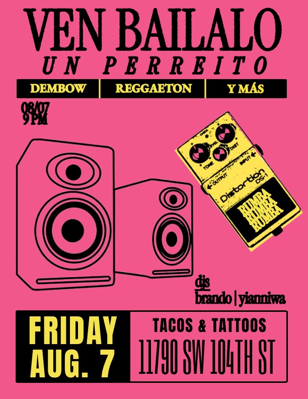 Flyer for Ven Bailalo: Un Perreito