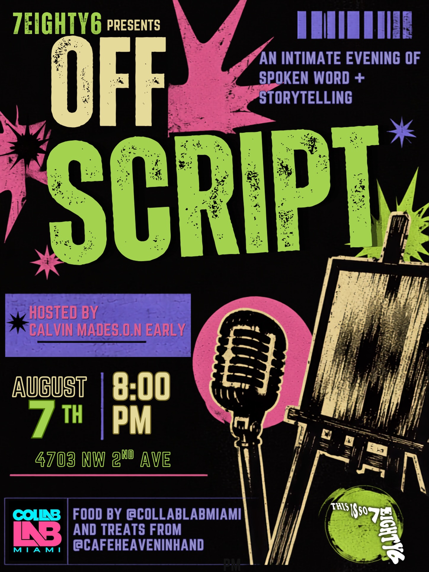 Flyer for OFF Script