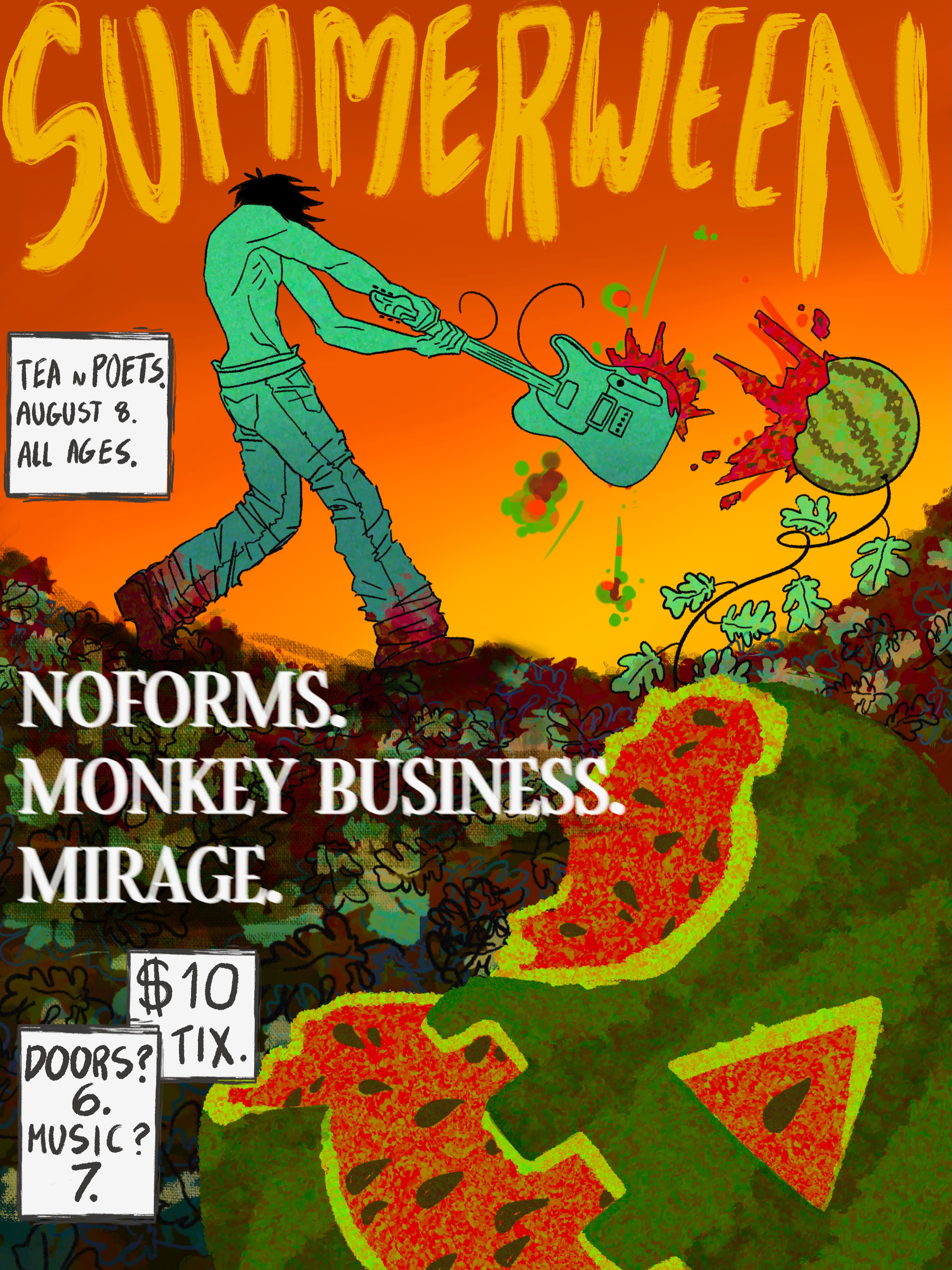 Flyer for Summerween