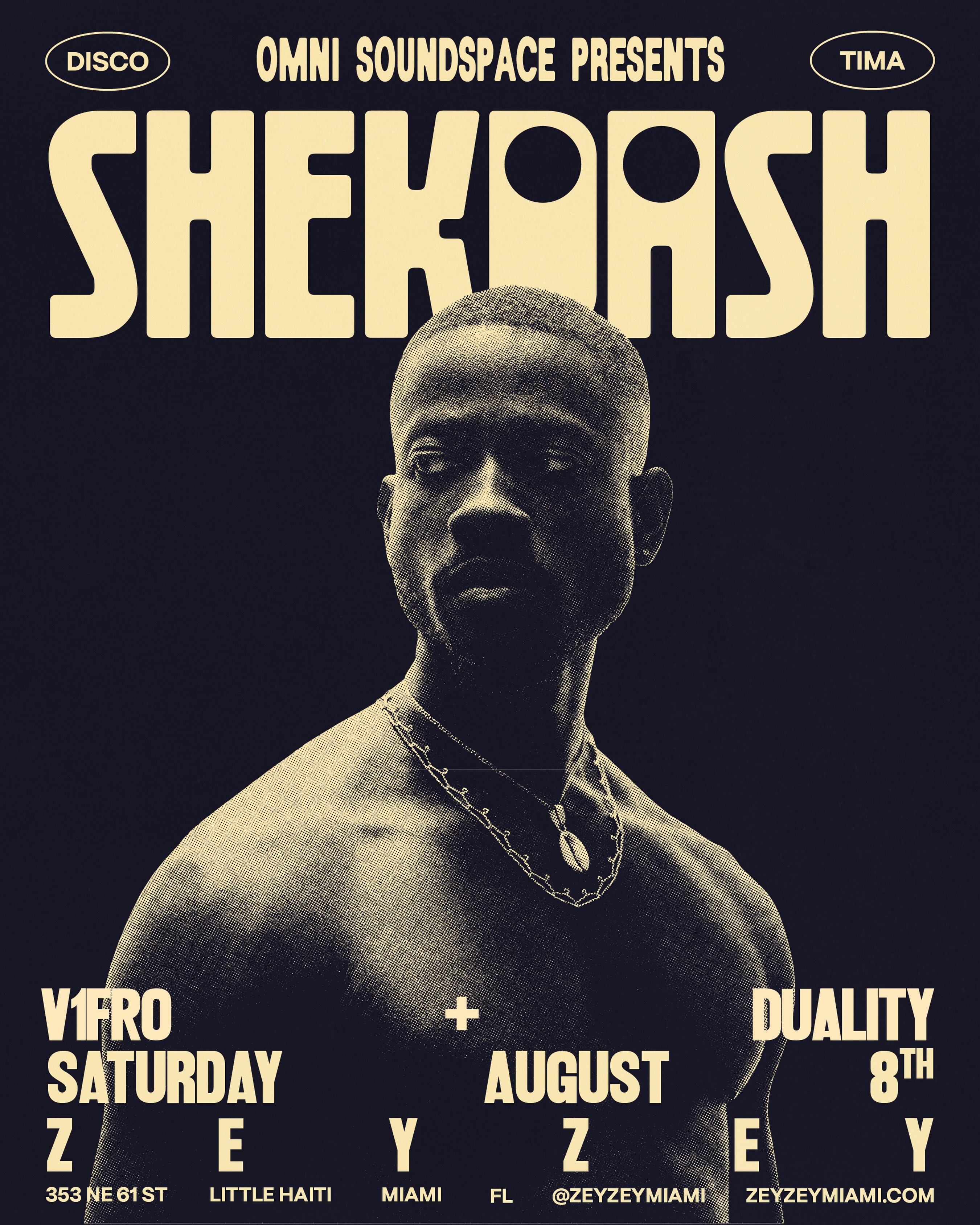 Flyer for Shekdash + v1fro +